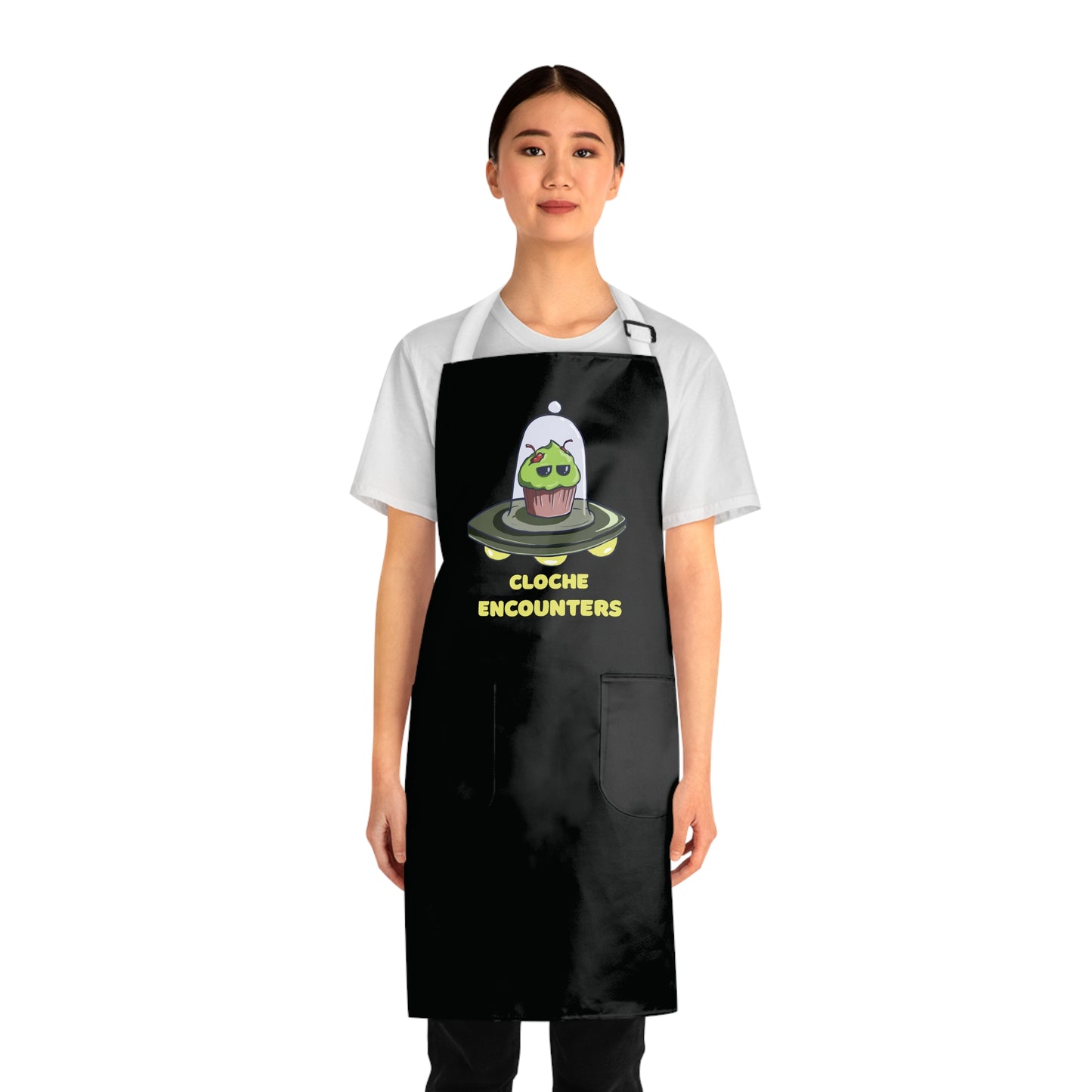 "Cloche Encounters" Apron with Pockets