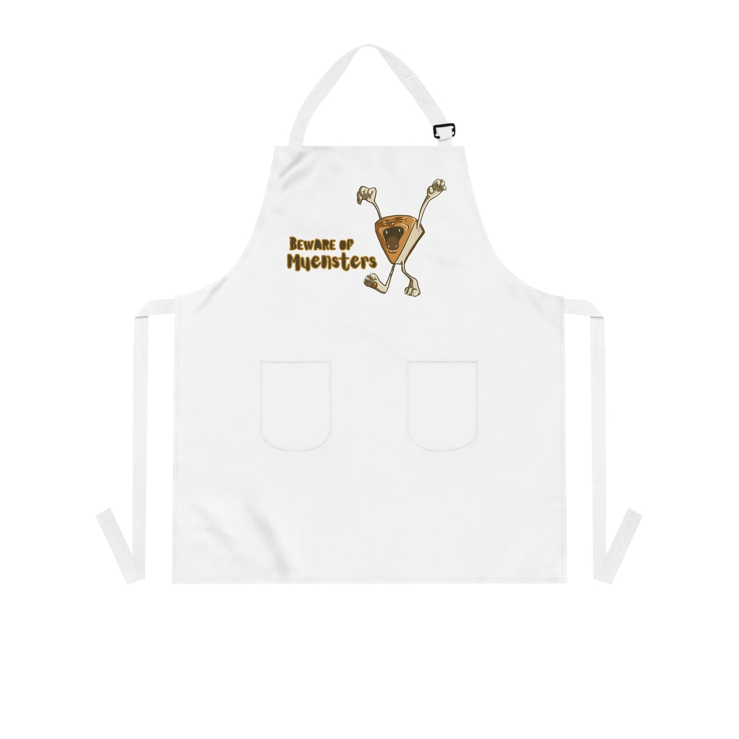 "Beware of Muensters" Apron with Pockets