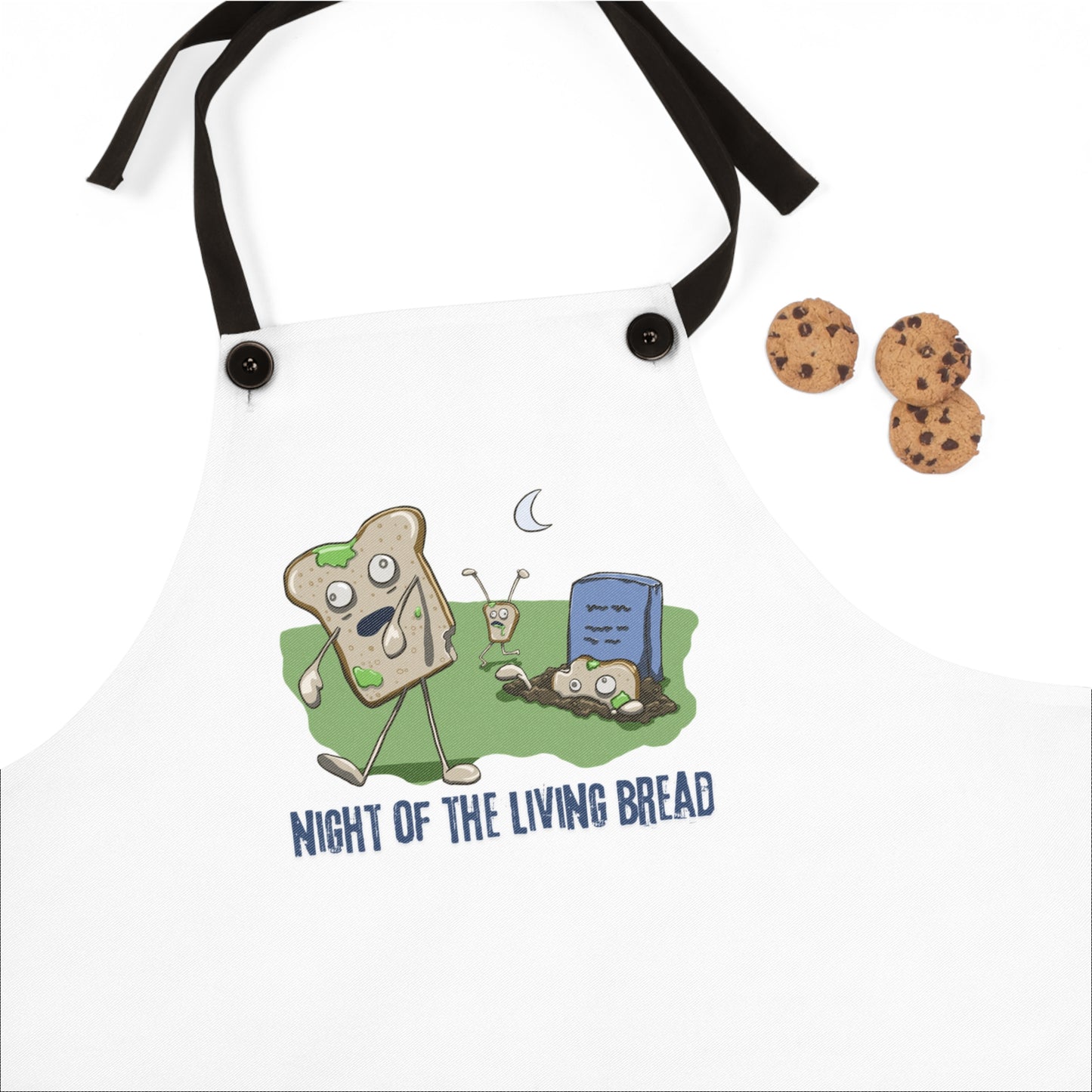 "Night of the Living Dead" Apron with Contrasting Straps