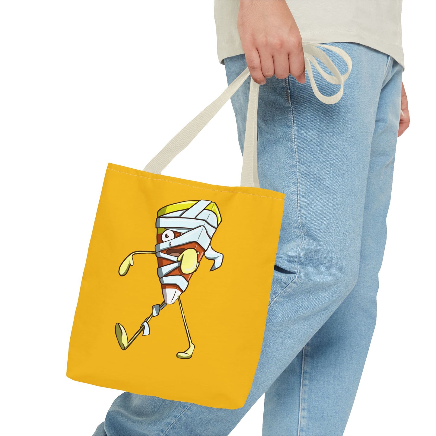 Mummy Candy Corn Tote