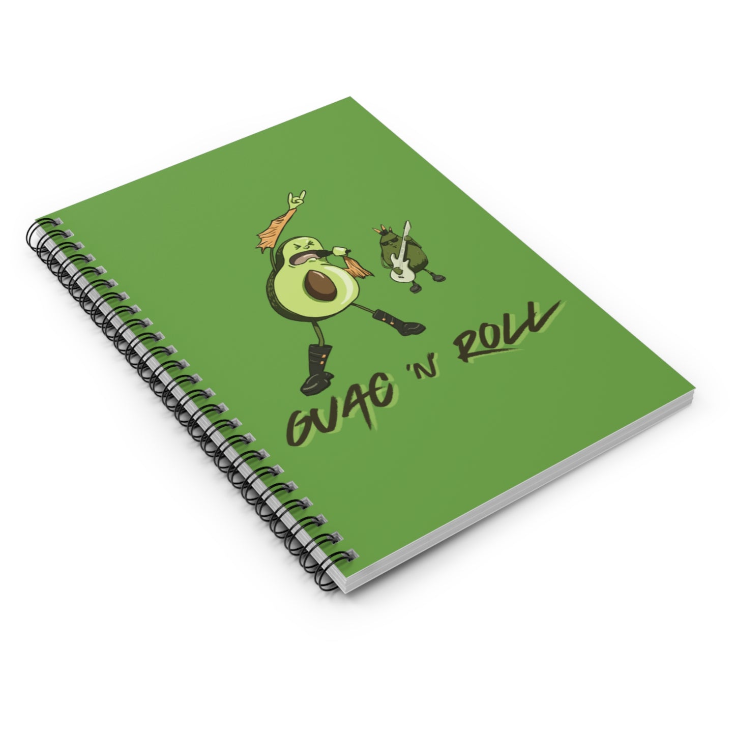 Guac N Roll Spiral Journal
