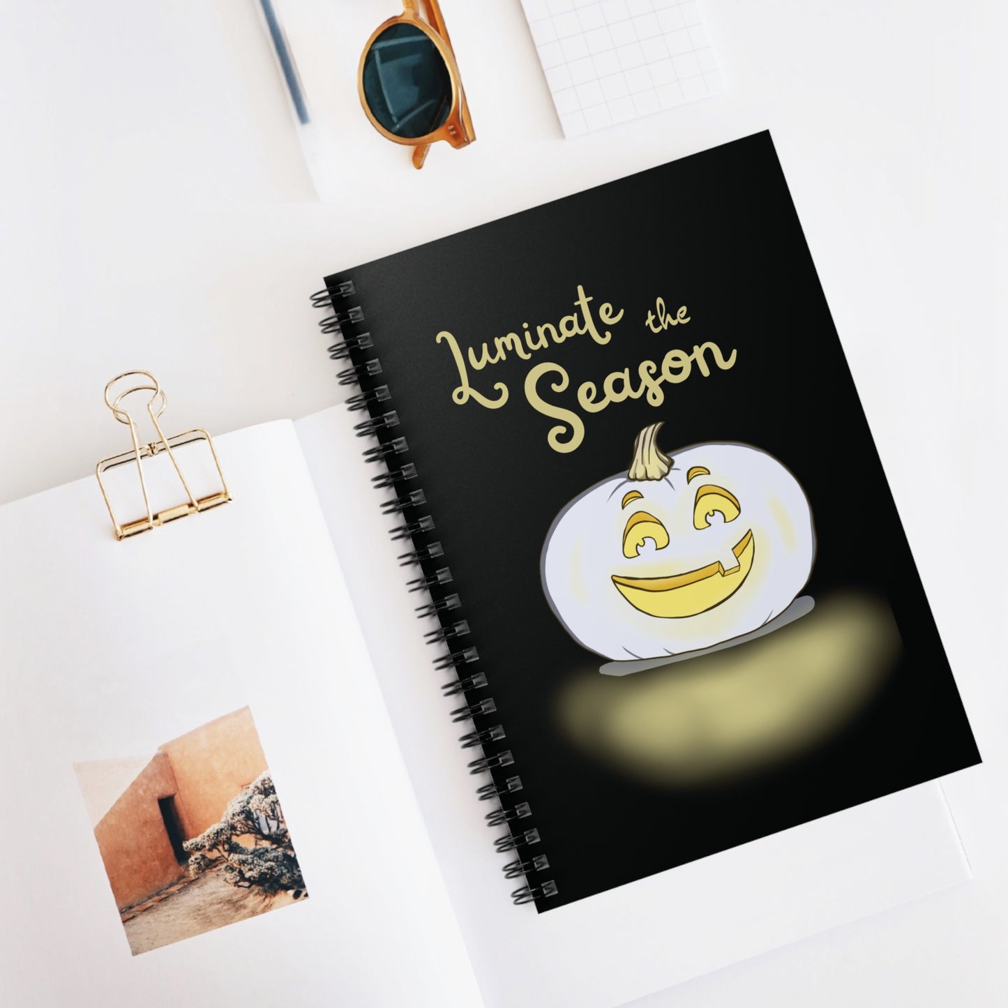 "Luminate the Season" Spiral Journal