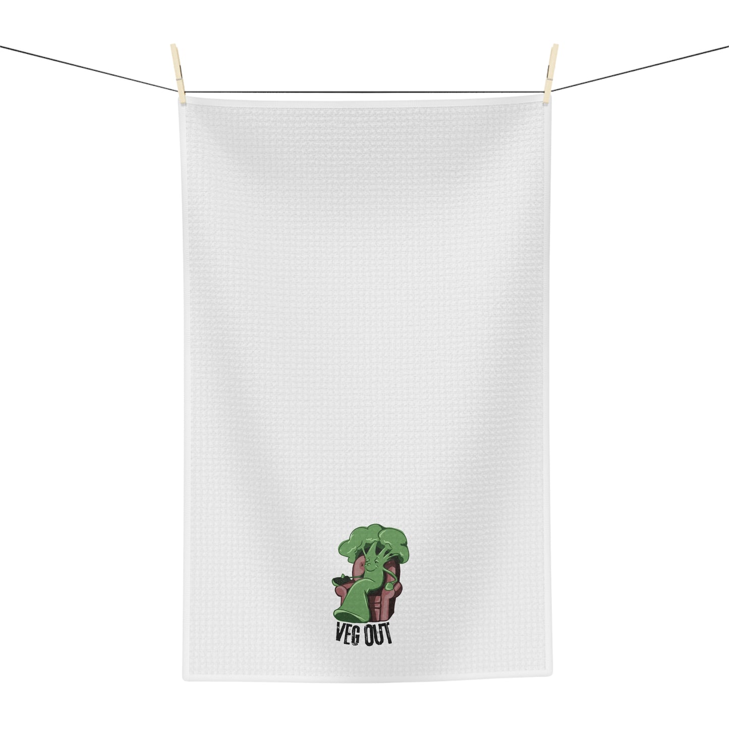 "Veg Out" Tea Towel