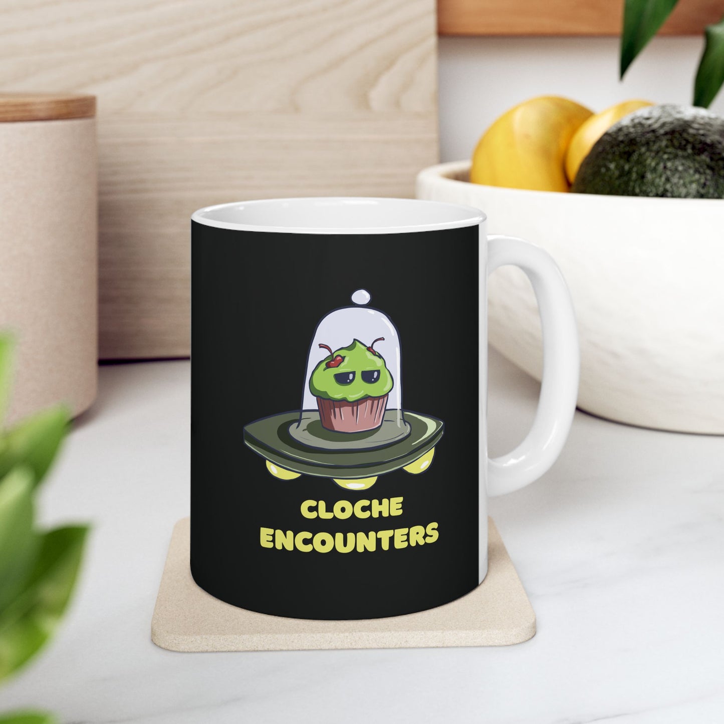 "Cloche Encounters" Ceramic Mug