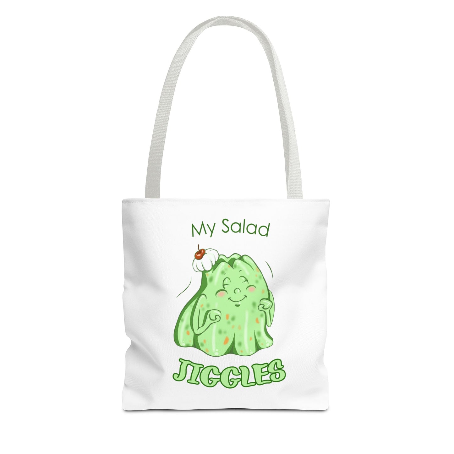 "My Salad Jiggles" Tote Bag
