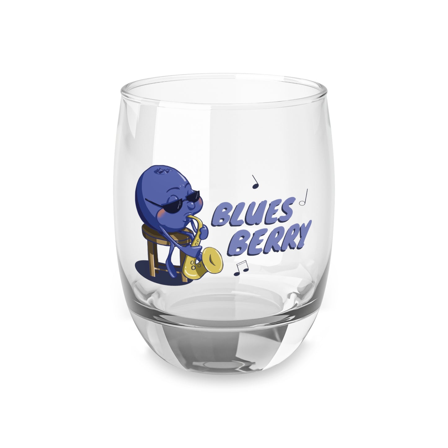 Blues Berry Whiskey Glass