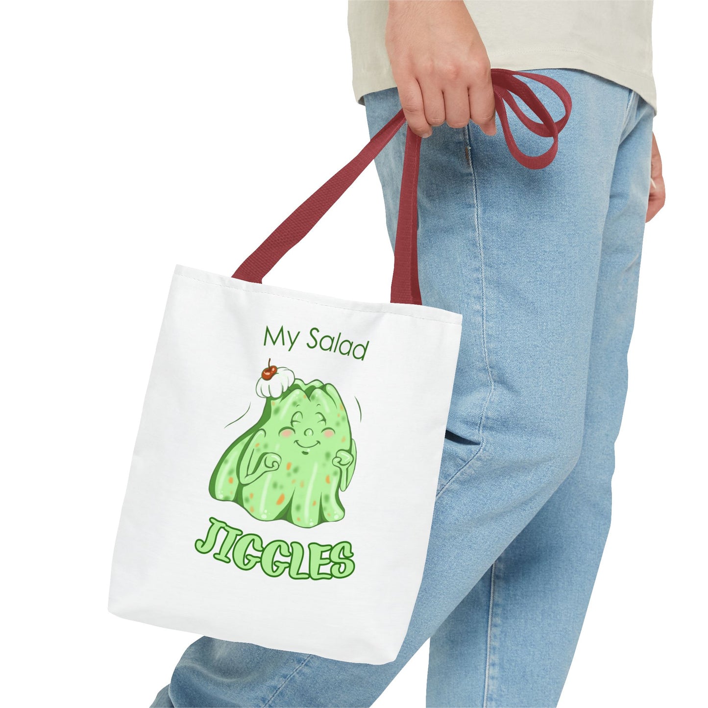 "My Salad Jiggles" Tote Bag