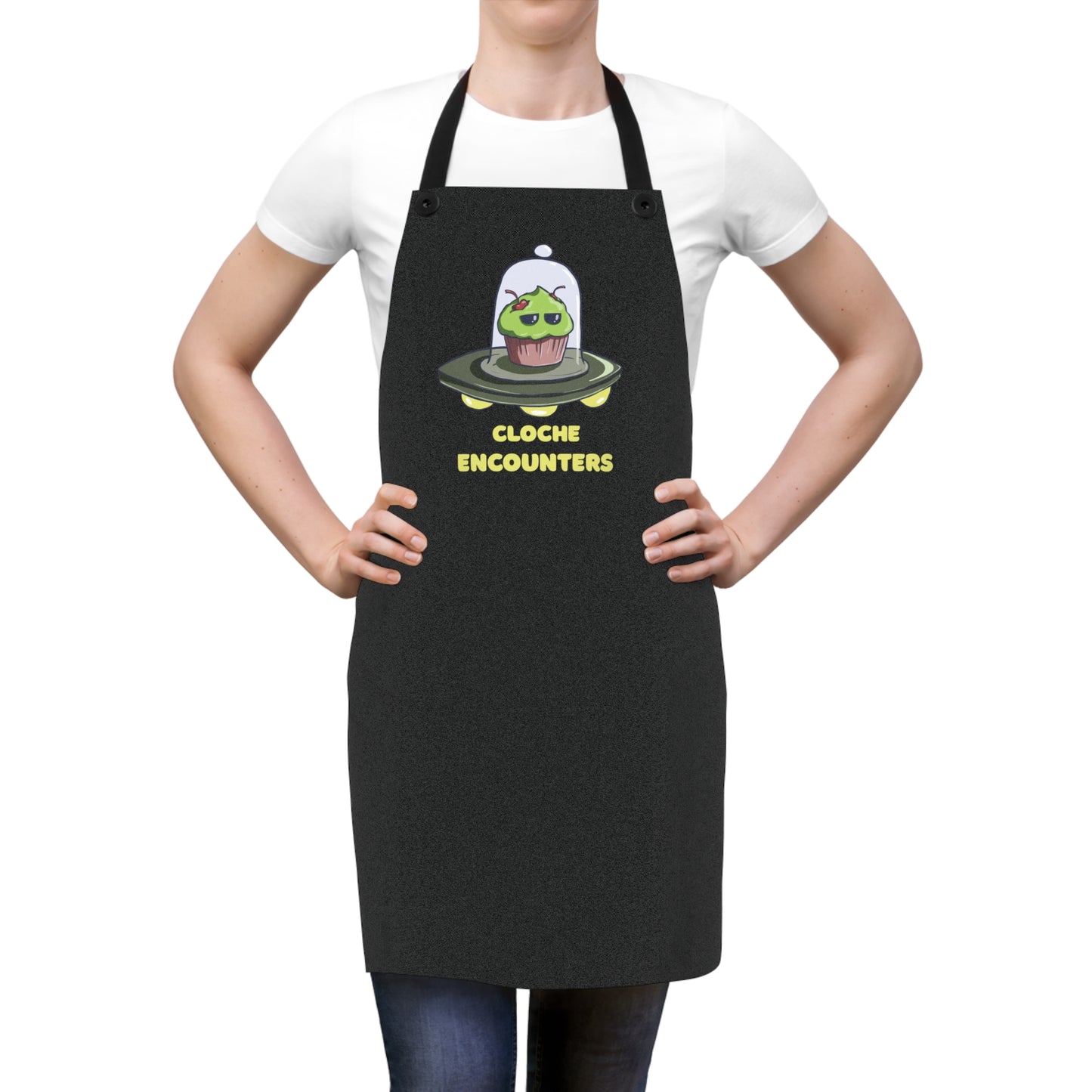 "Cloche Encounters" Apron with Matching Strap