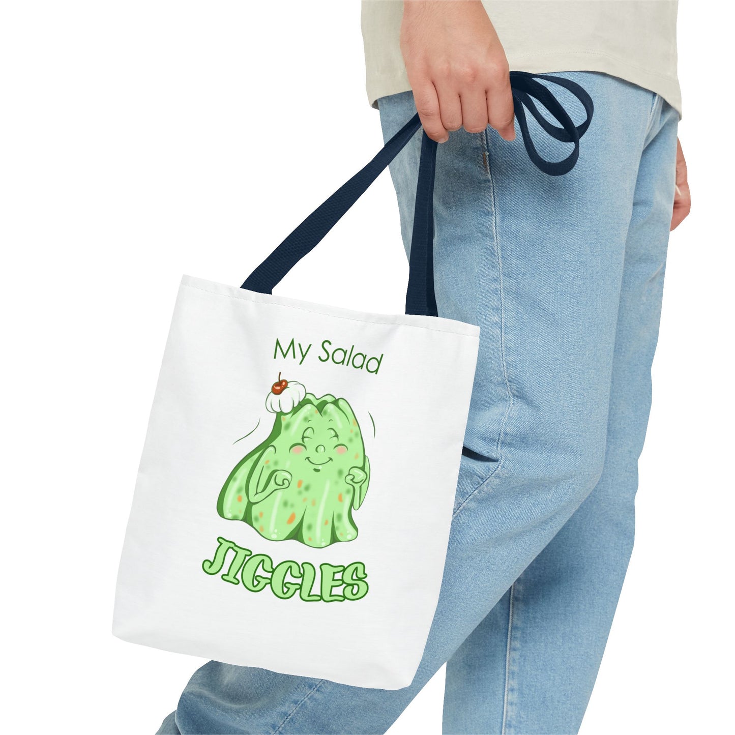 "My Salad Jiggles" Tote Bag