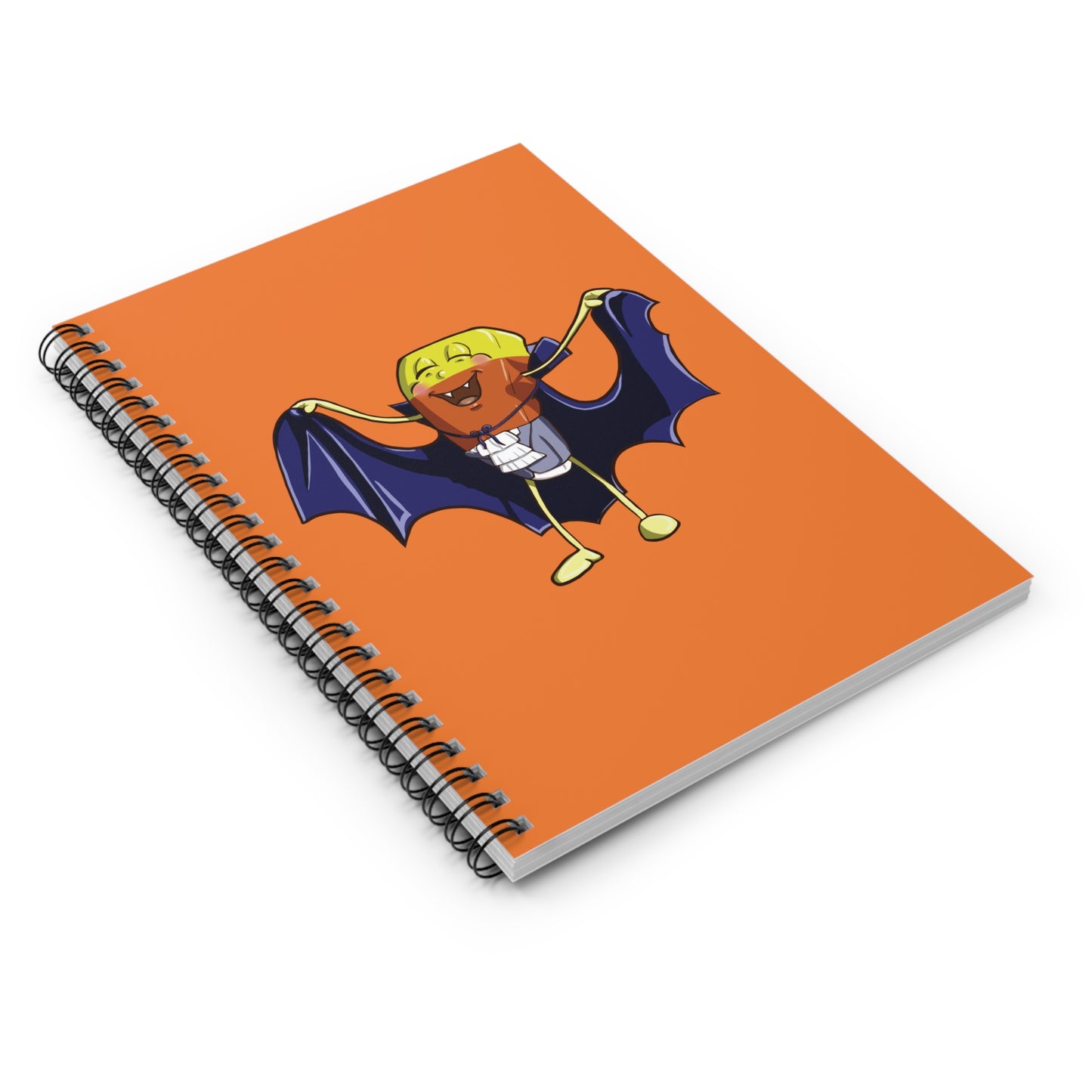 Candy Corn Dracula Spiral Journal