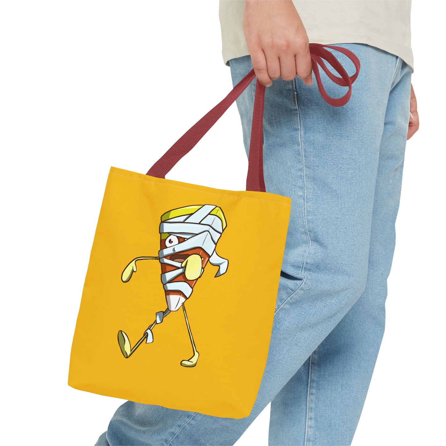 Mummy Candy Corn Tote