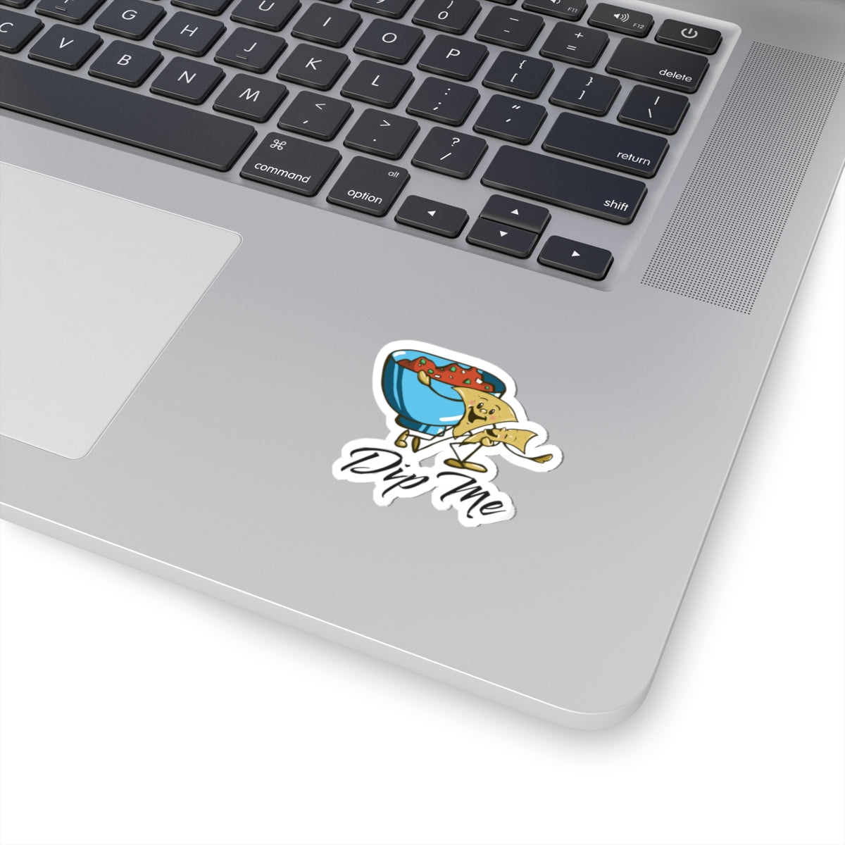 "Dip Me" Kiss-Cut Stickers- Dancing Chip Design