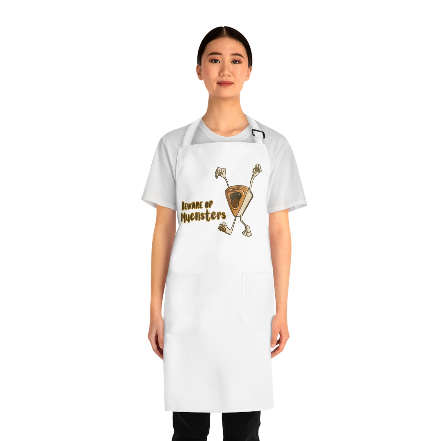 "Beware of Muensters" Apron with Pockets