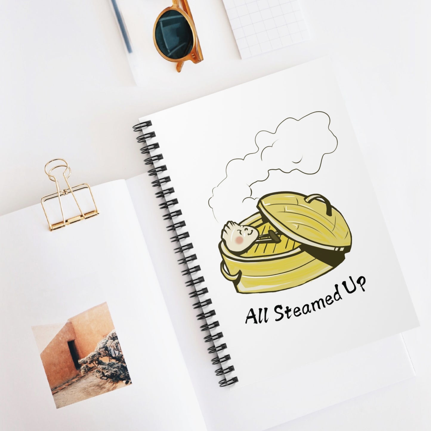 All Steamed Up Spiral Journal