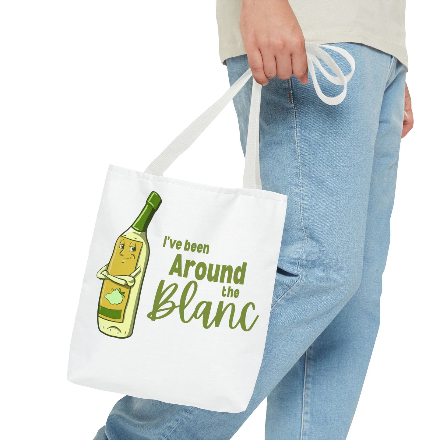 "I've Been Around the Blanc" Tote Bag