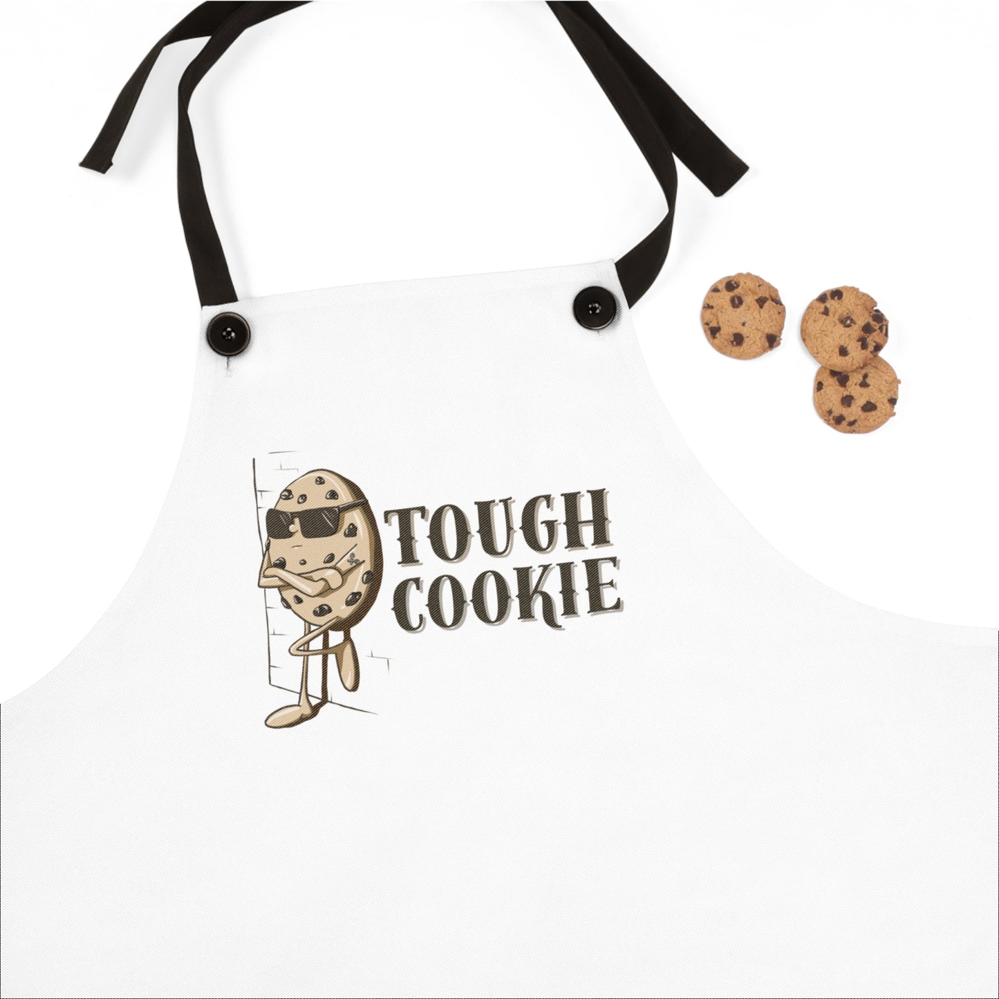 "Tough Cookie" Apron with Contrasting Straps