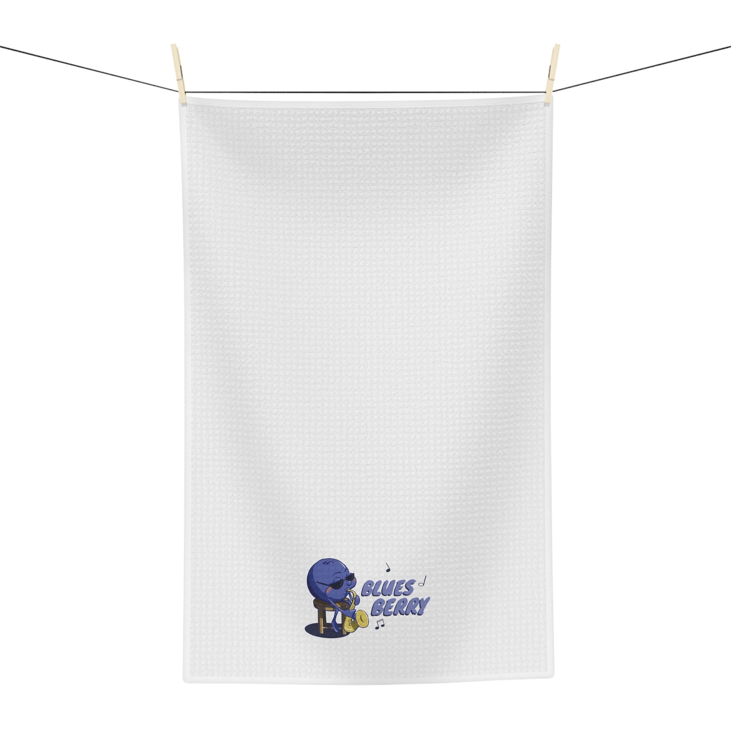 "Blues Berry" Tea Towel