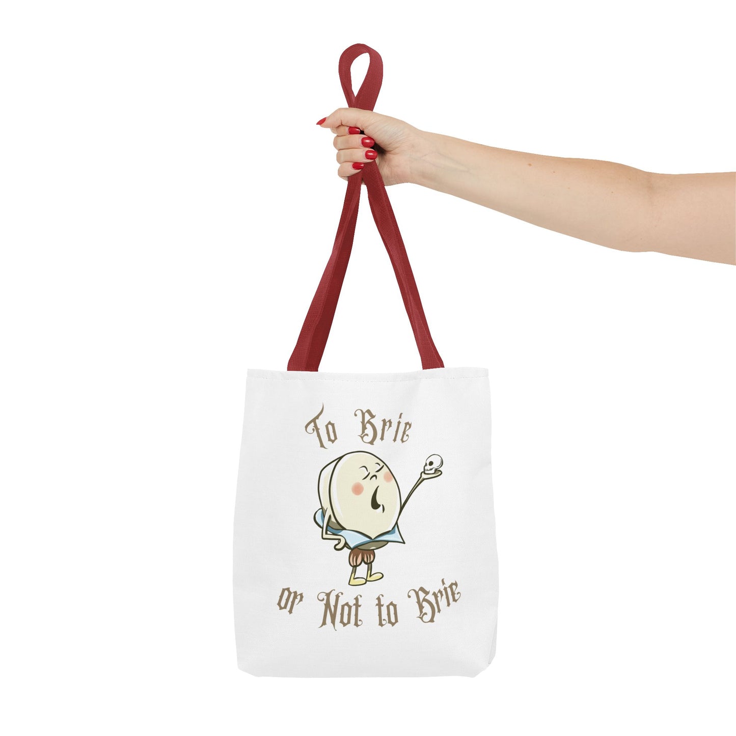 "To Brie or Not to Brie" Tote Bag