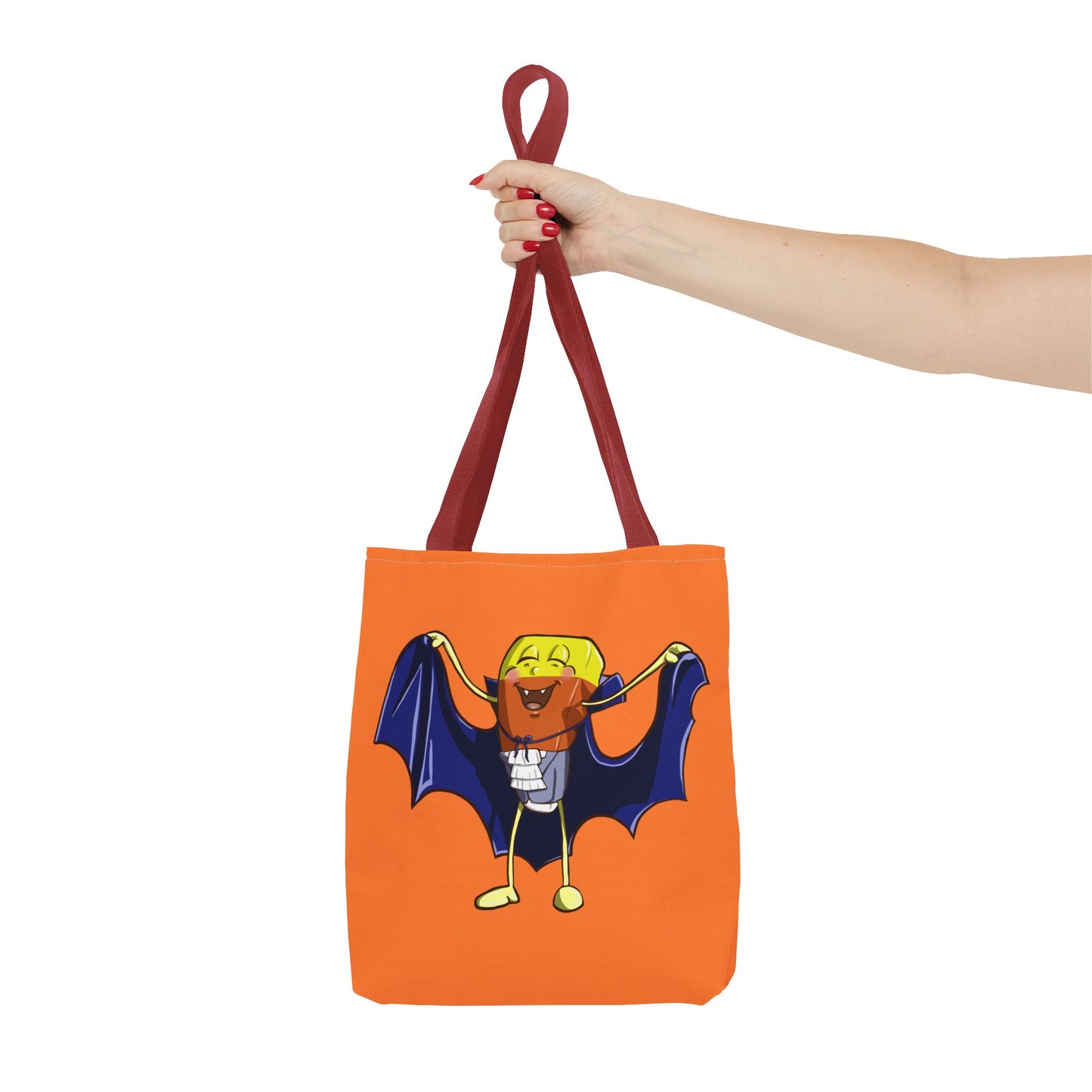 "Candy Corn Dracula" Tote Bag
