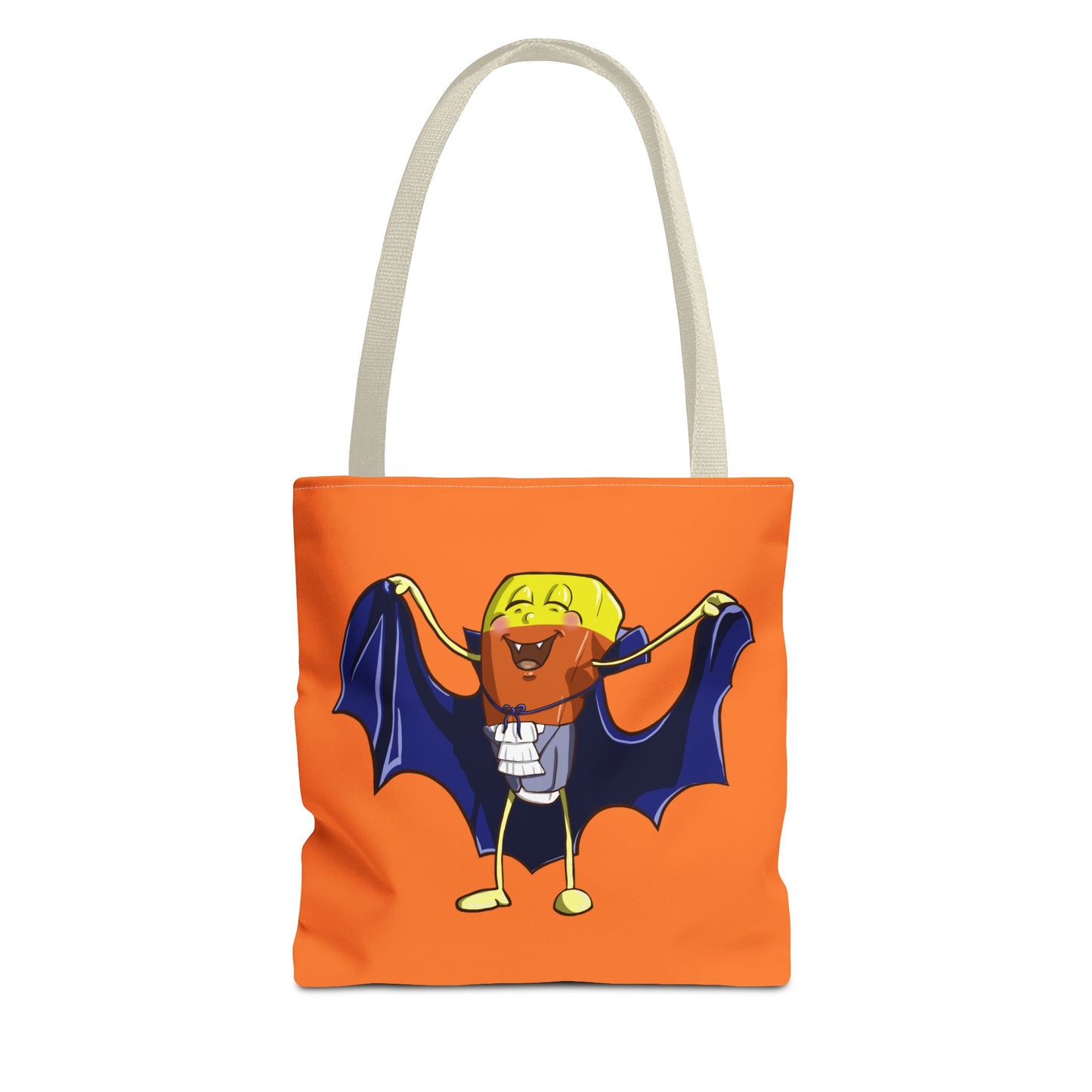 "Candy Corn Dracula" Tote Bag