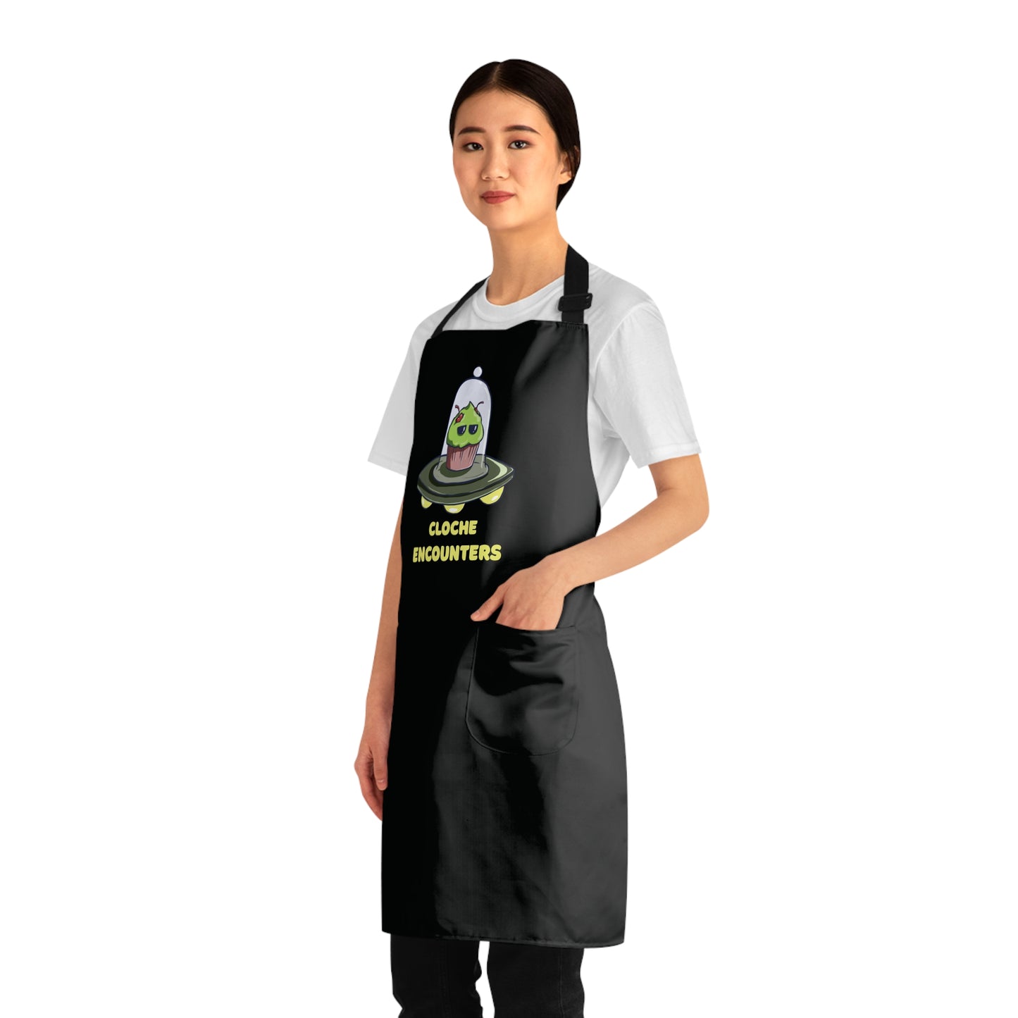 "Cloche Encounters" Apron with Pockets