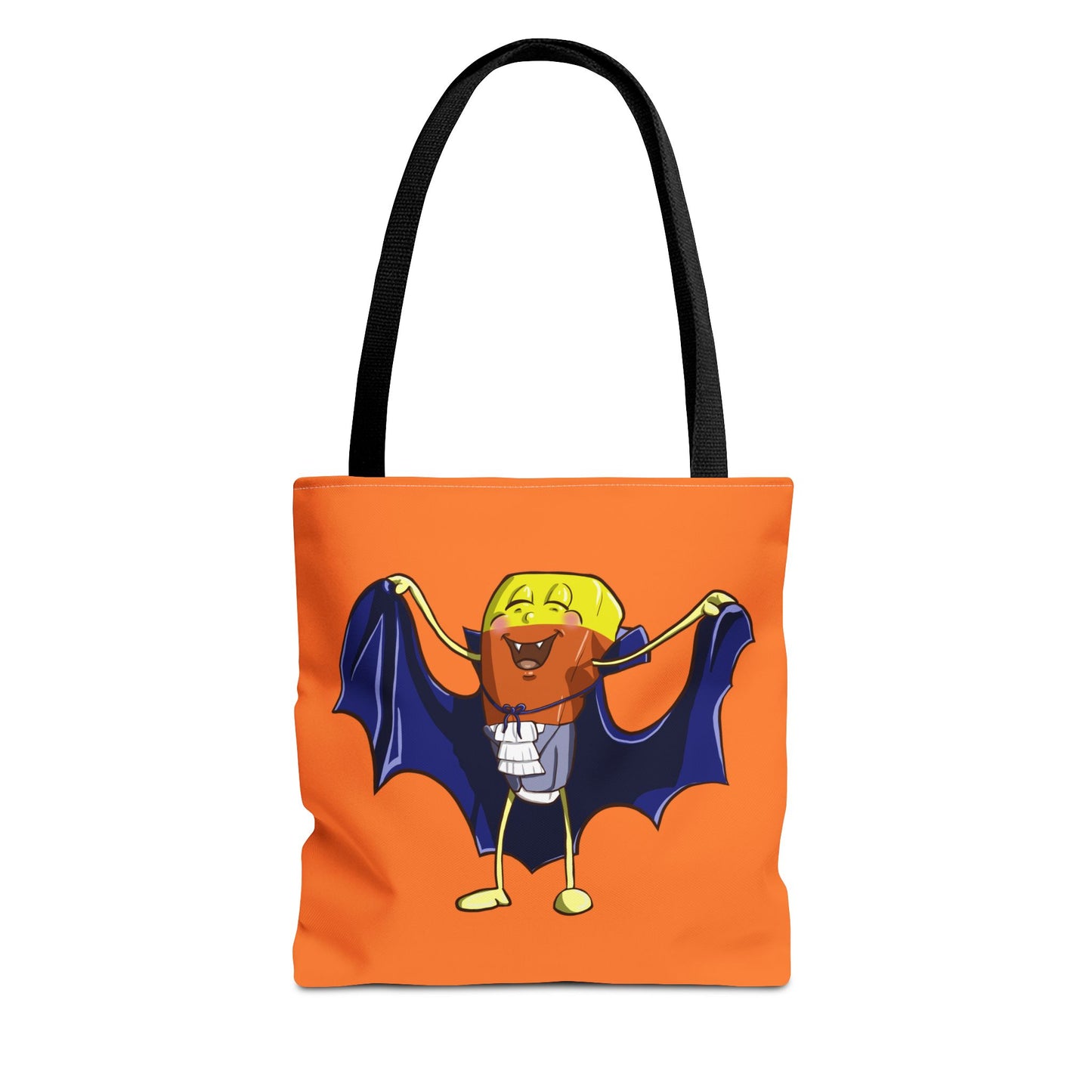 "Candy Corn Dracula" Tote Bag