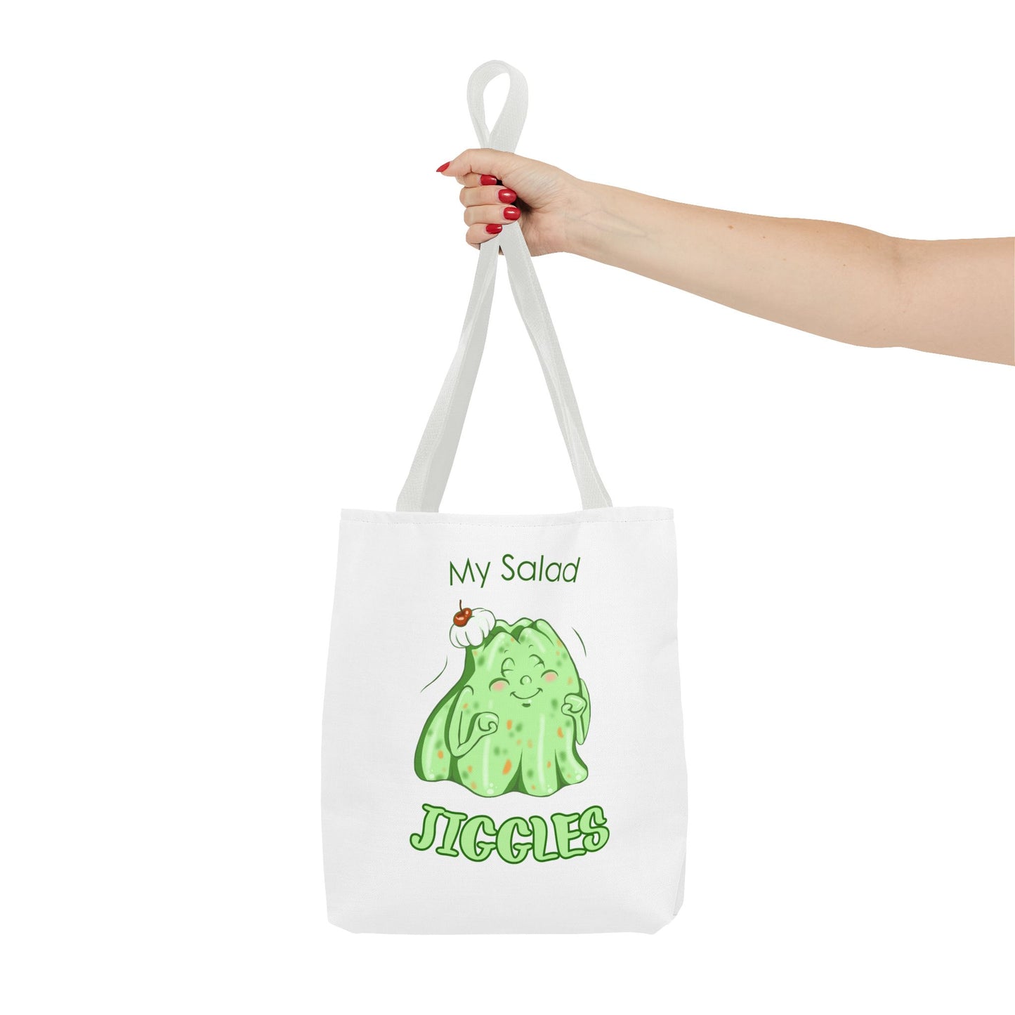 "My Salad Jiggles" Tote Bag