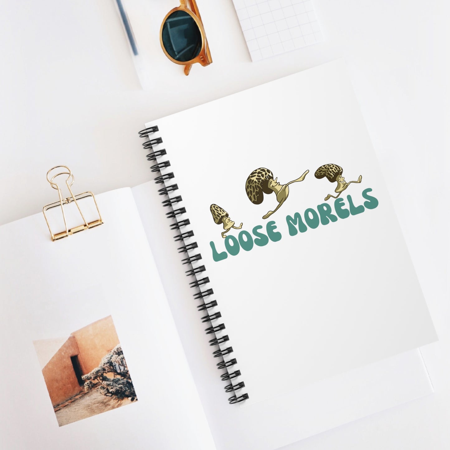 Loose Morels Spiral Journal