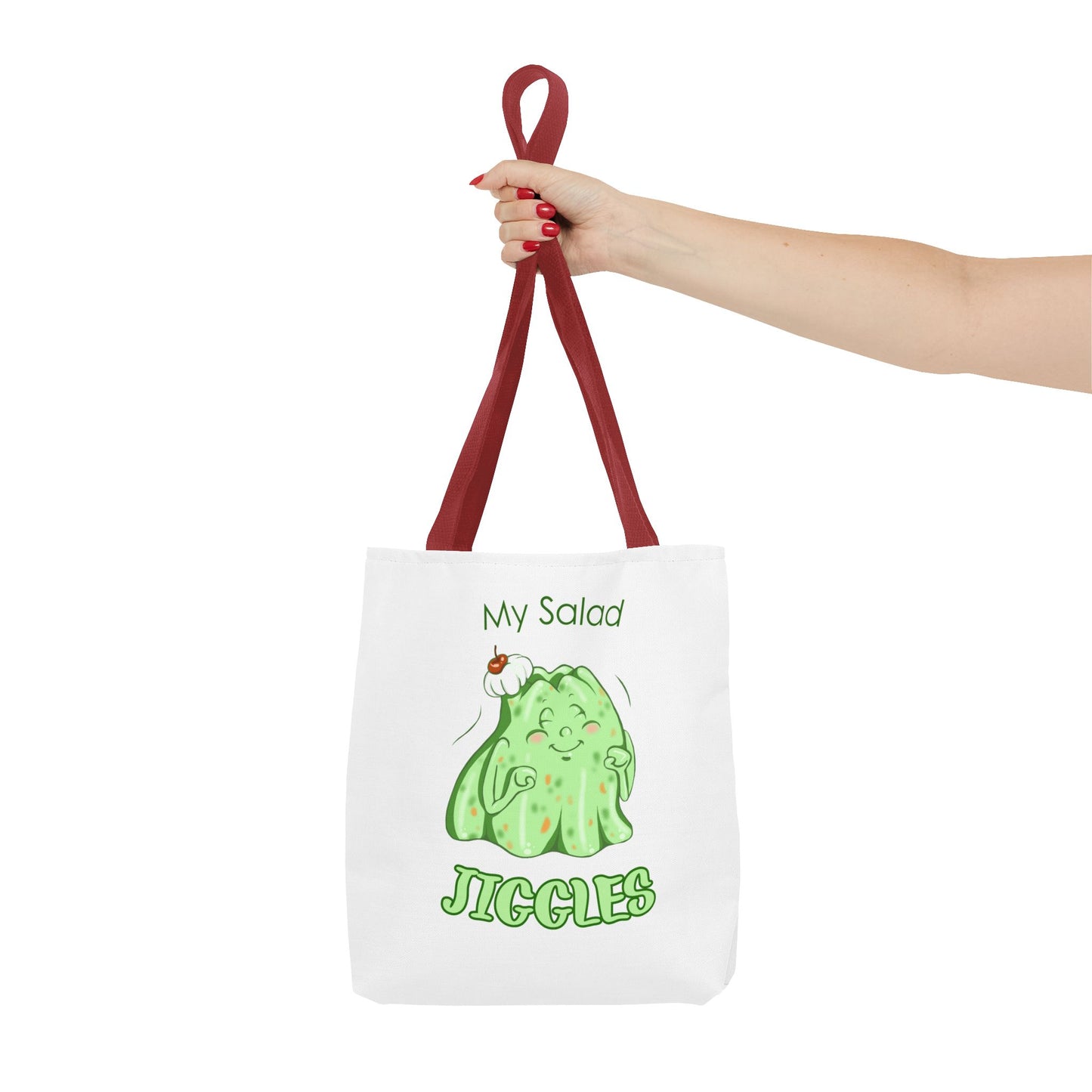 "My Salad Jiggles" Tote Bag