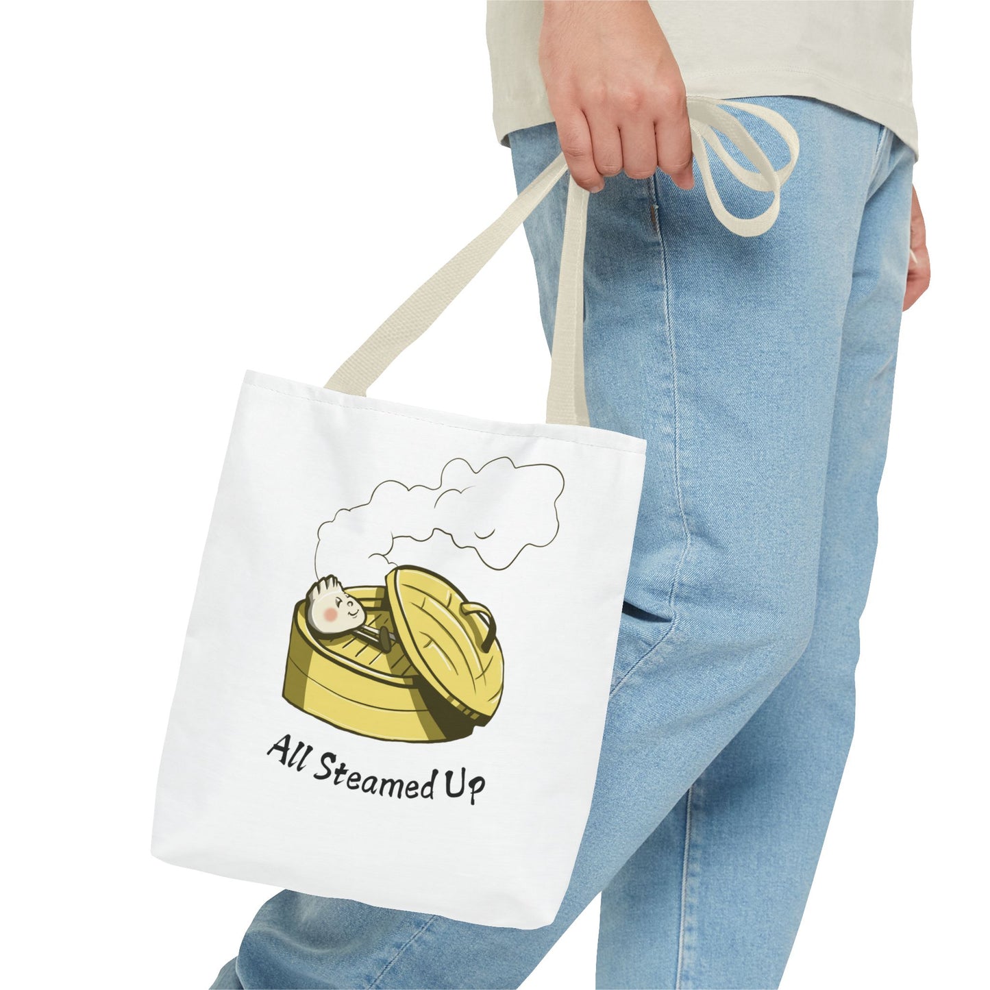 "All Steamed Up" Tote Bag