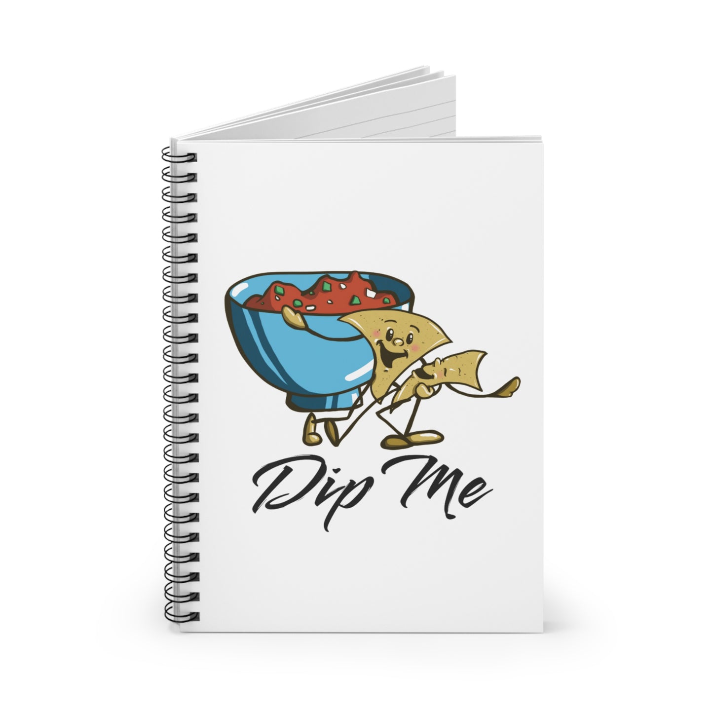 Dip Me Dancing Chips Spiral Journal