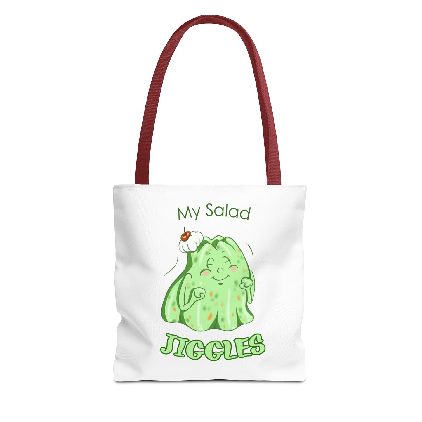 "My Salad Jiggles" Tote Bag