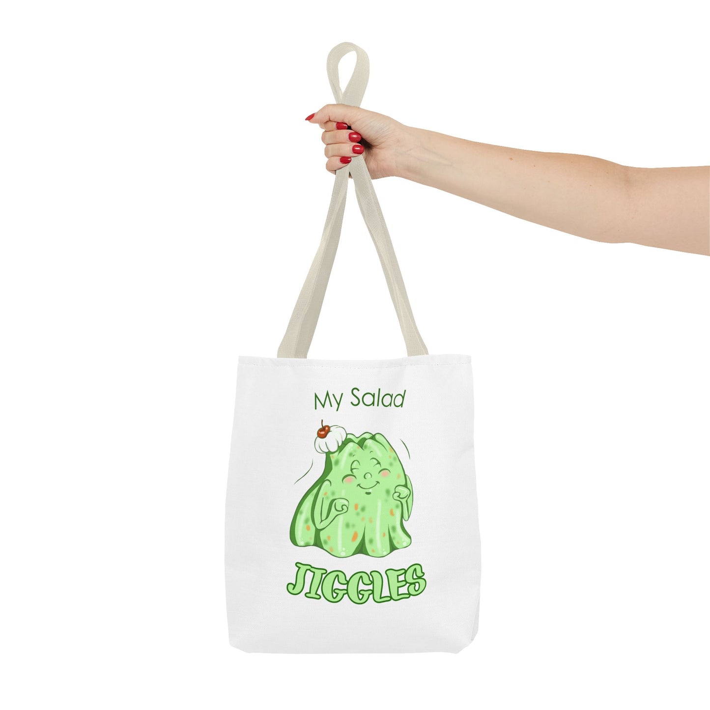 "My Salad Jiggles" Tote Bag
