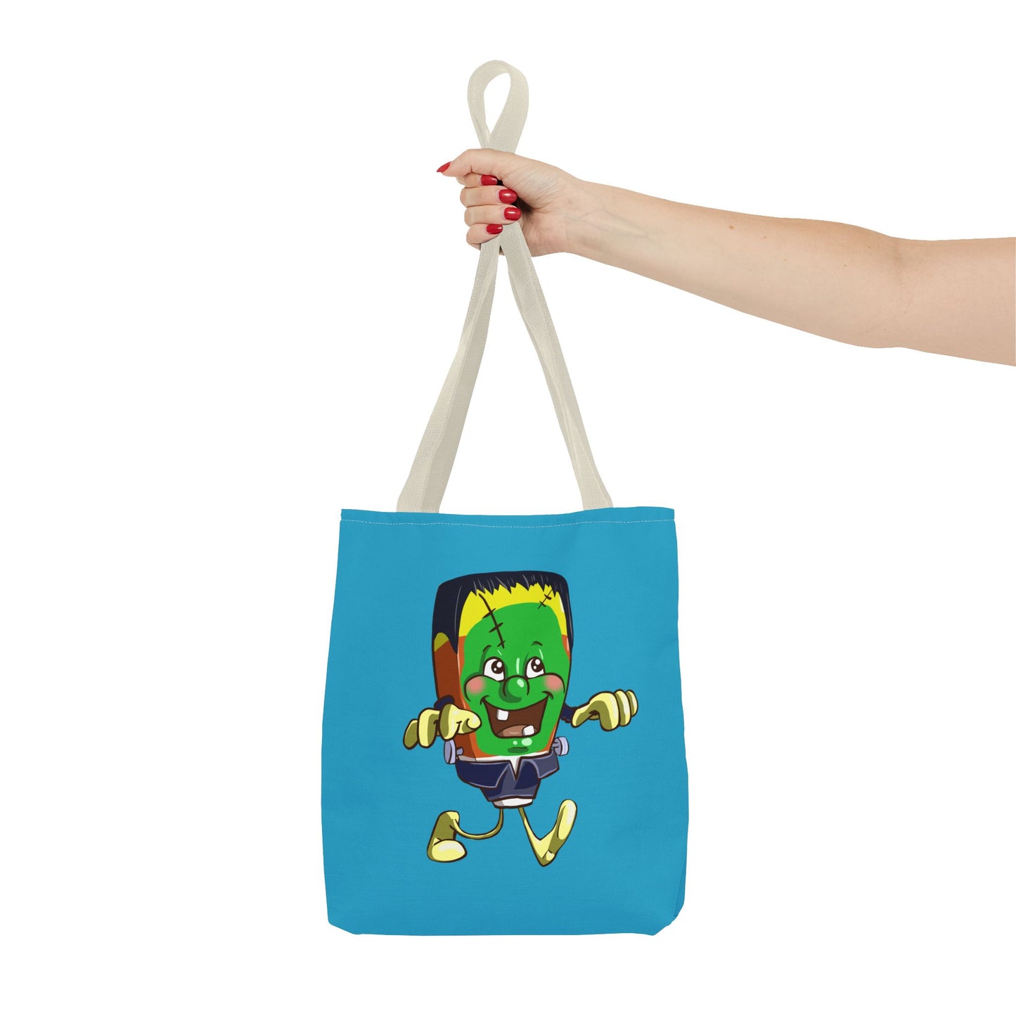 Frankenstein's Monster Candy Corn Tote