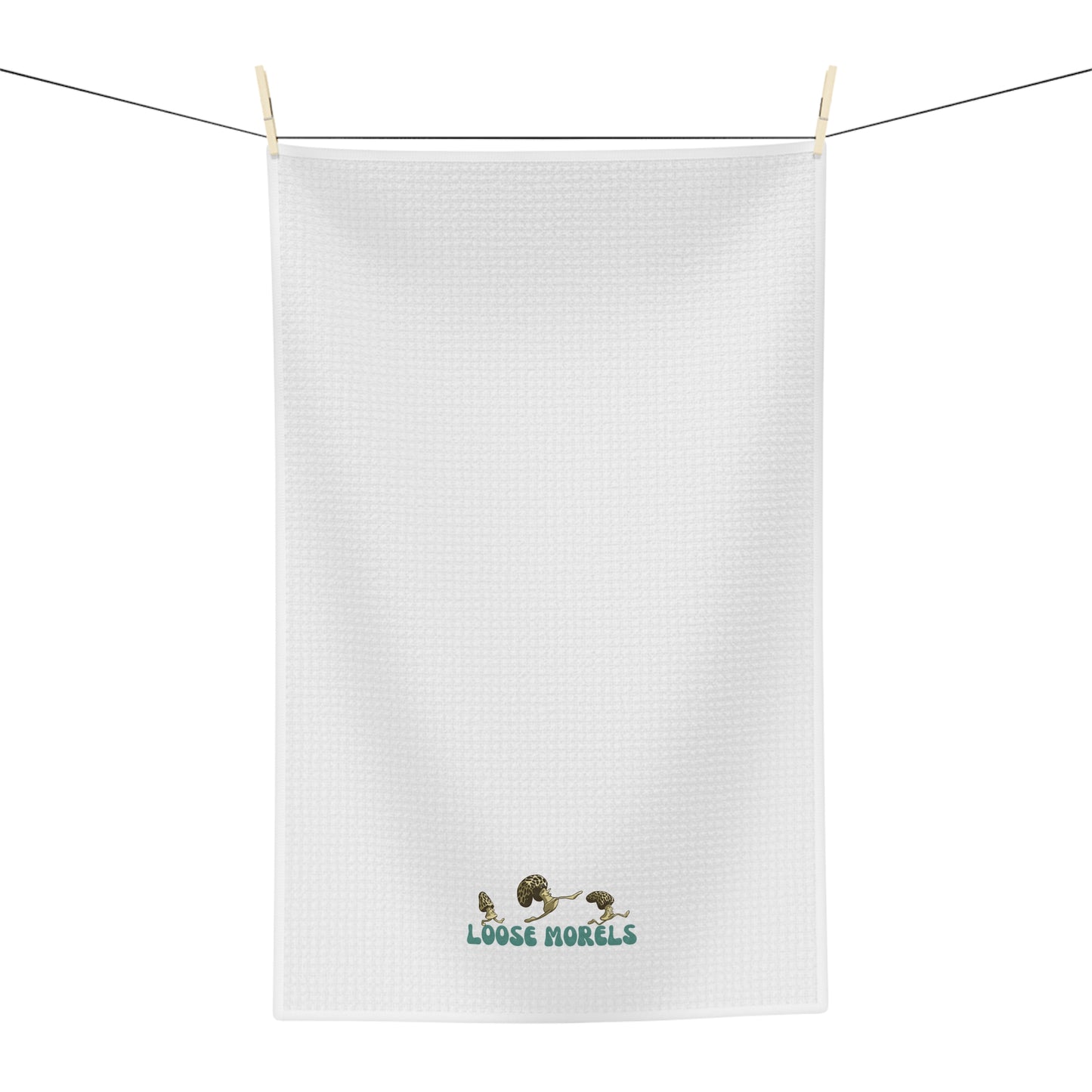 "Loose Morels" Tea Towel