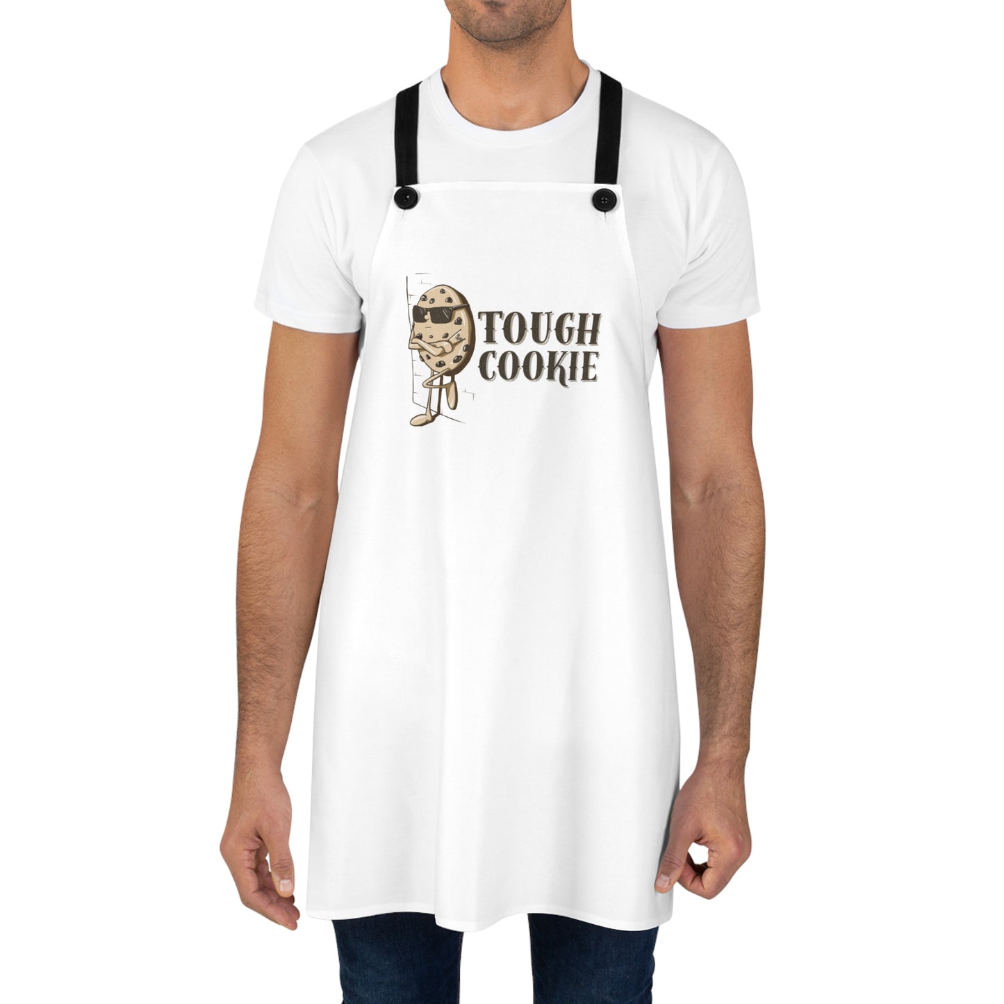 "Tough Cookie" Apron with Contrasting Straps