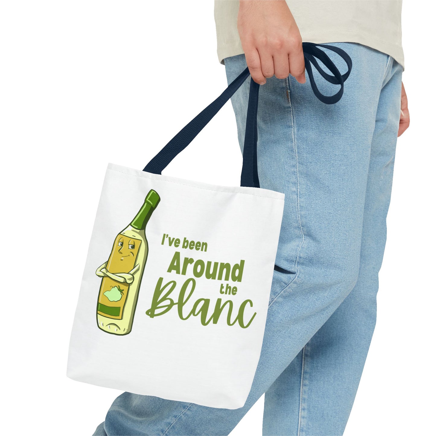 "I've Been Around the Blanc" Tote Bag
