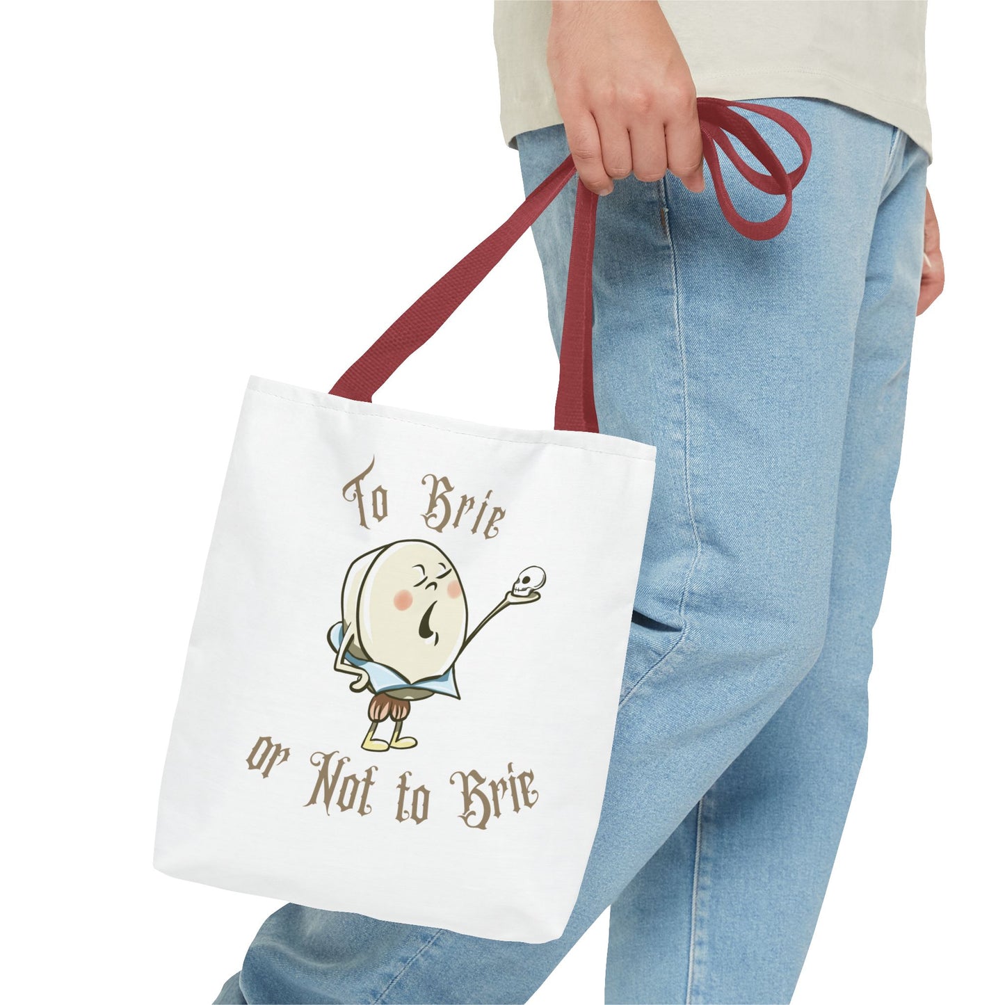 "To Brie or Not to Brie" Tote Bag