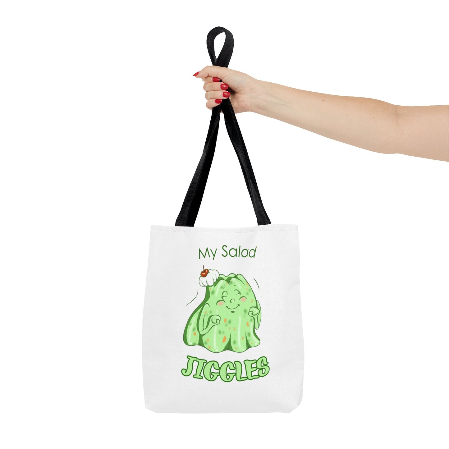"My Salad Jiggles" Tote Bag
