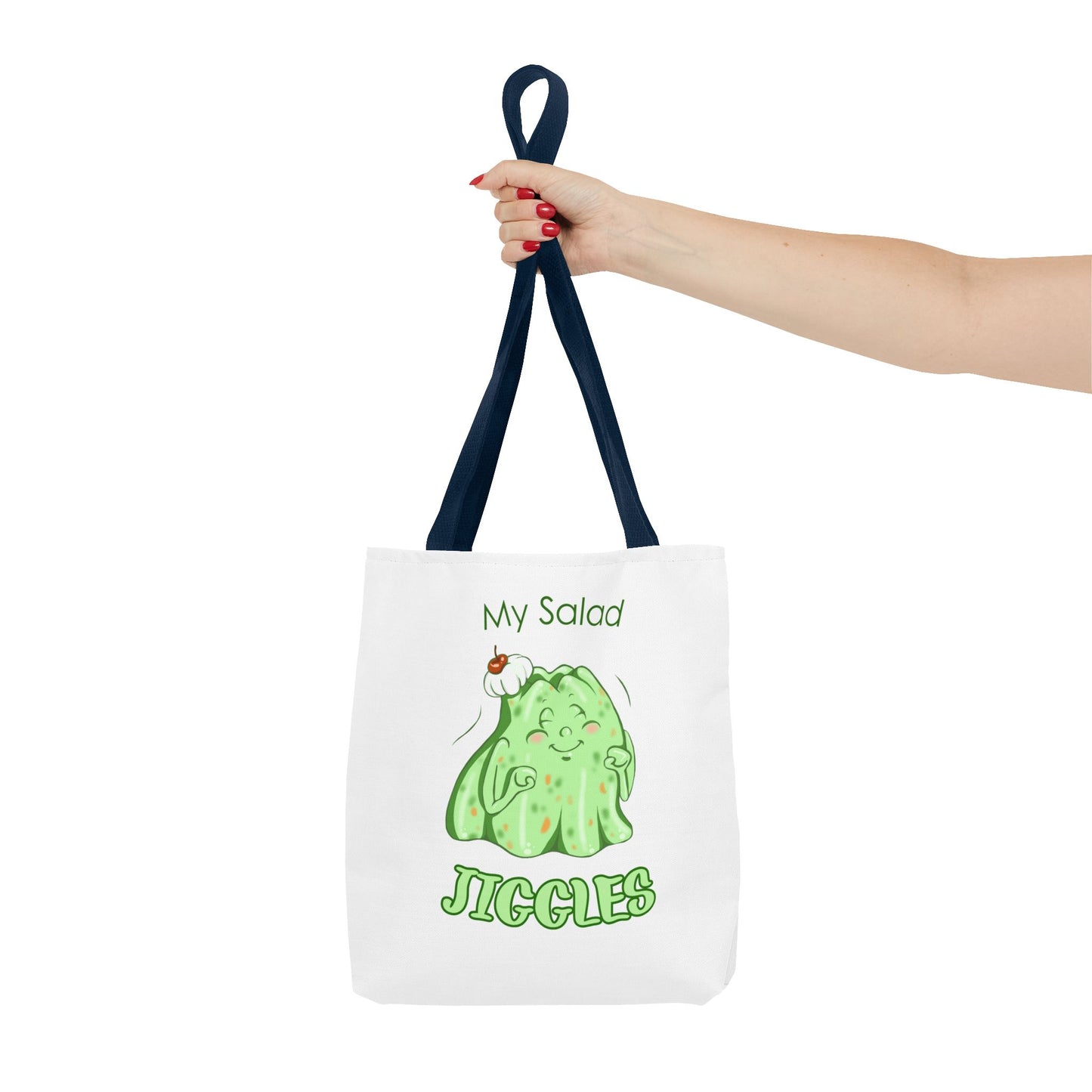 "My Salad Jiggles" Tote Bag