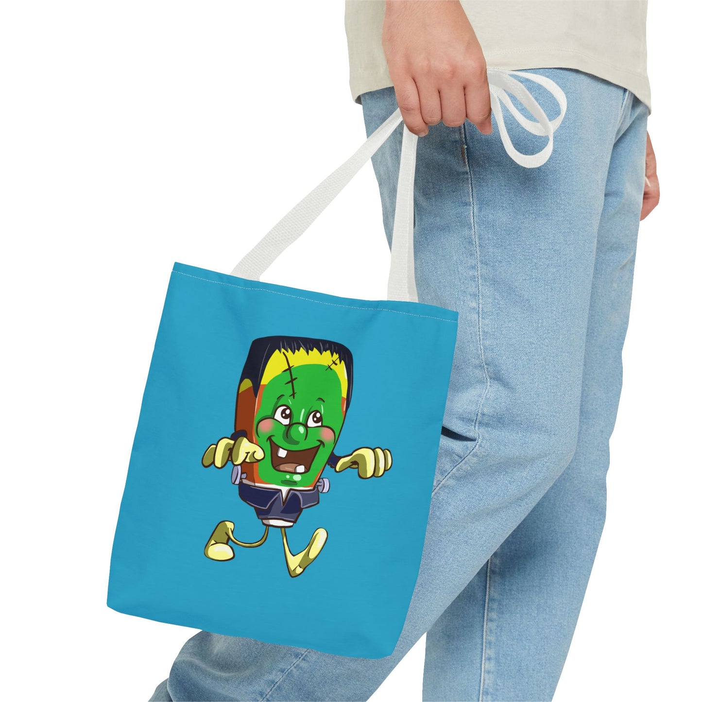 Frankenstein's Monster Candy Corn Tote