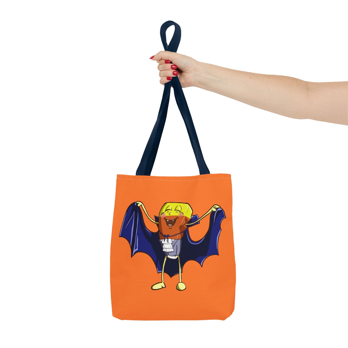 "Candy Corn Dracula" Tote Bag