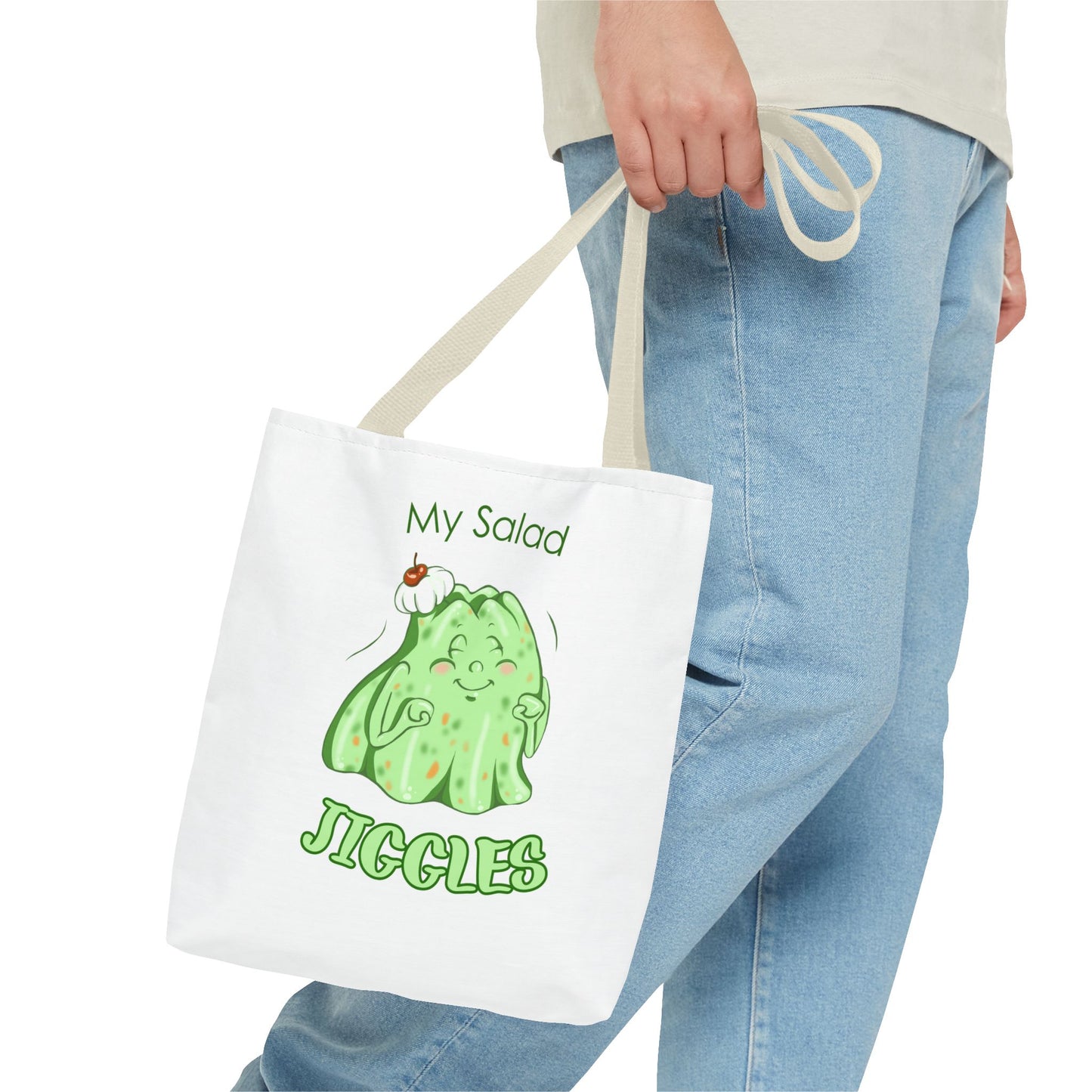"My Salad Jiggles" Tote Bag