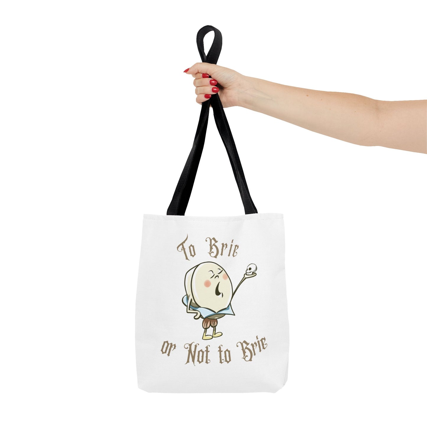 "To Brie or Not to Brie" Tote Bag