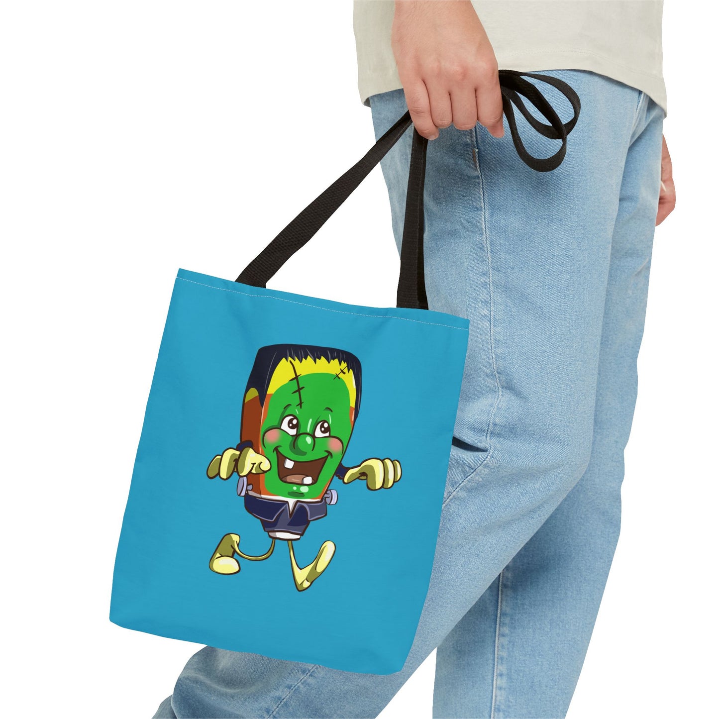 Frankenstein's Monster Candy Corn Tote