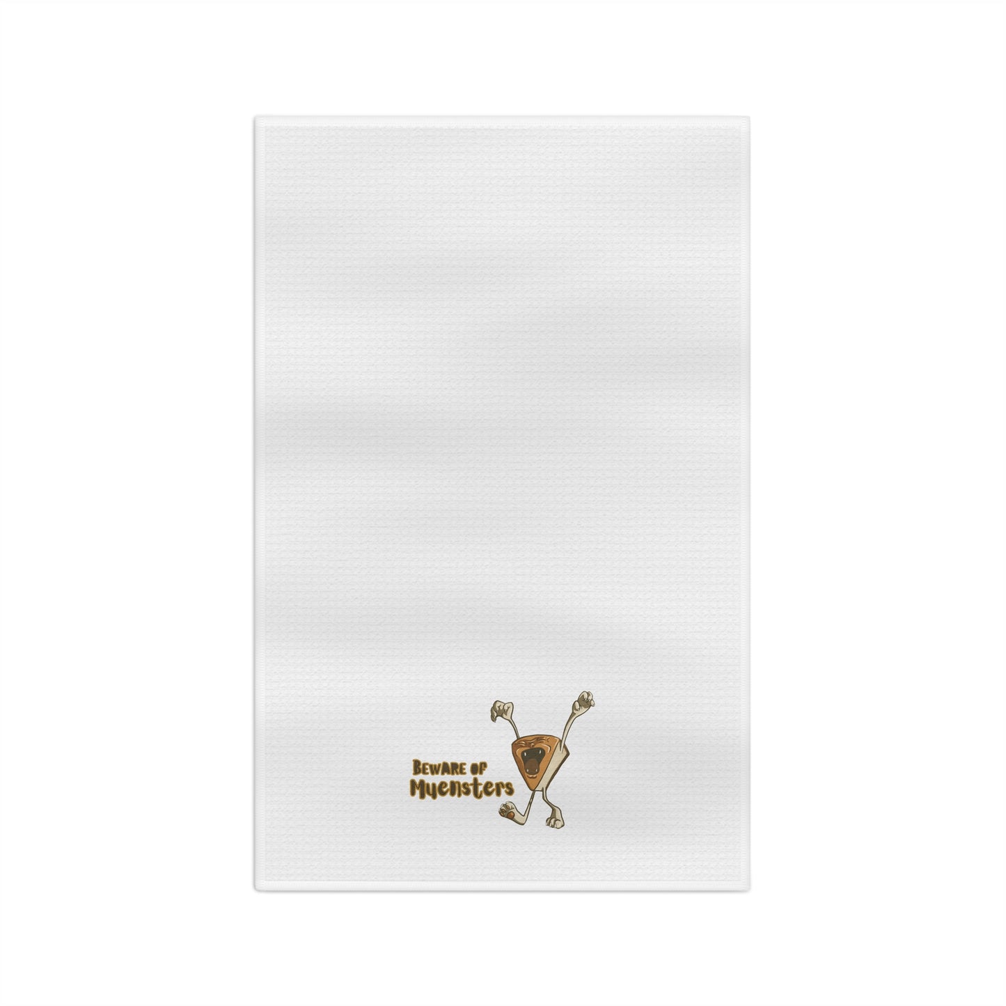 "Beware of Muensters" Tea Towel