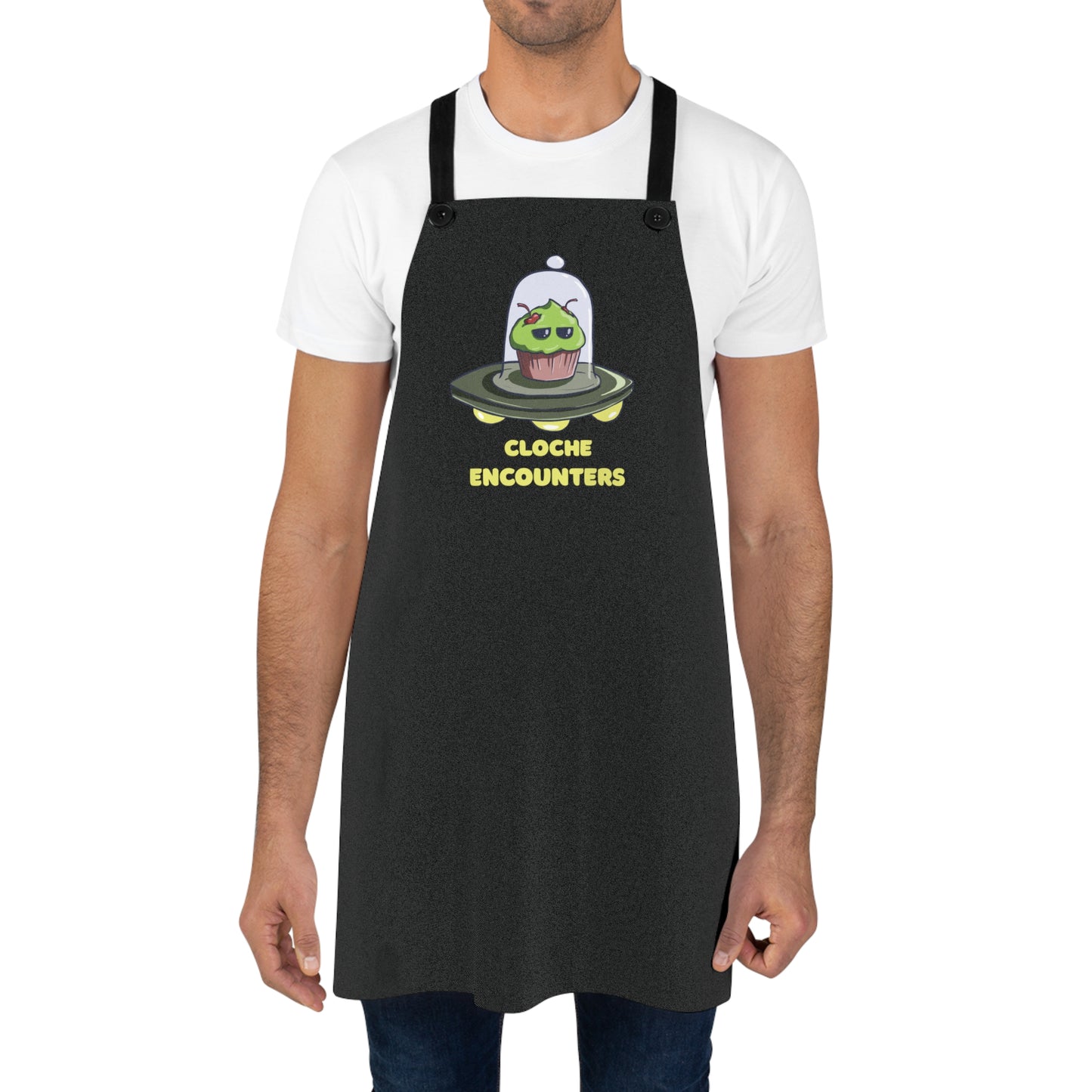 "Cloche Encounters" Apron with Matching Strap