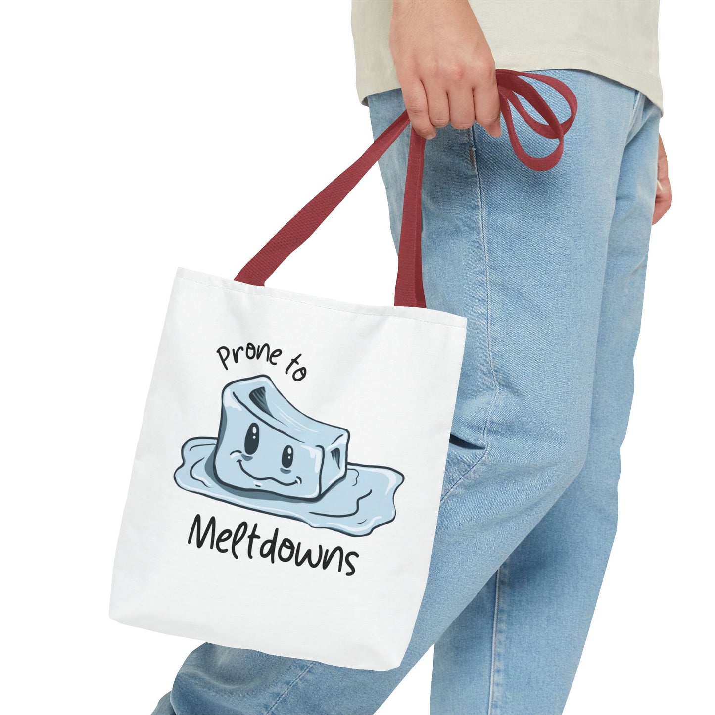 "Prone to Meltdowns" Tote Bag