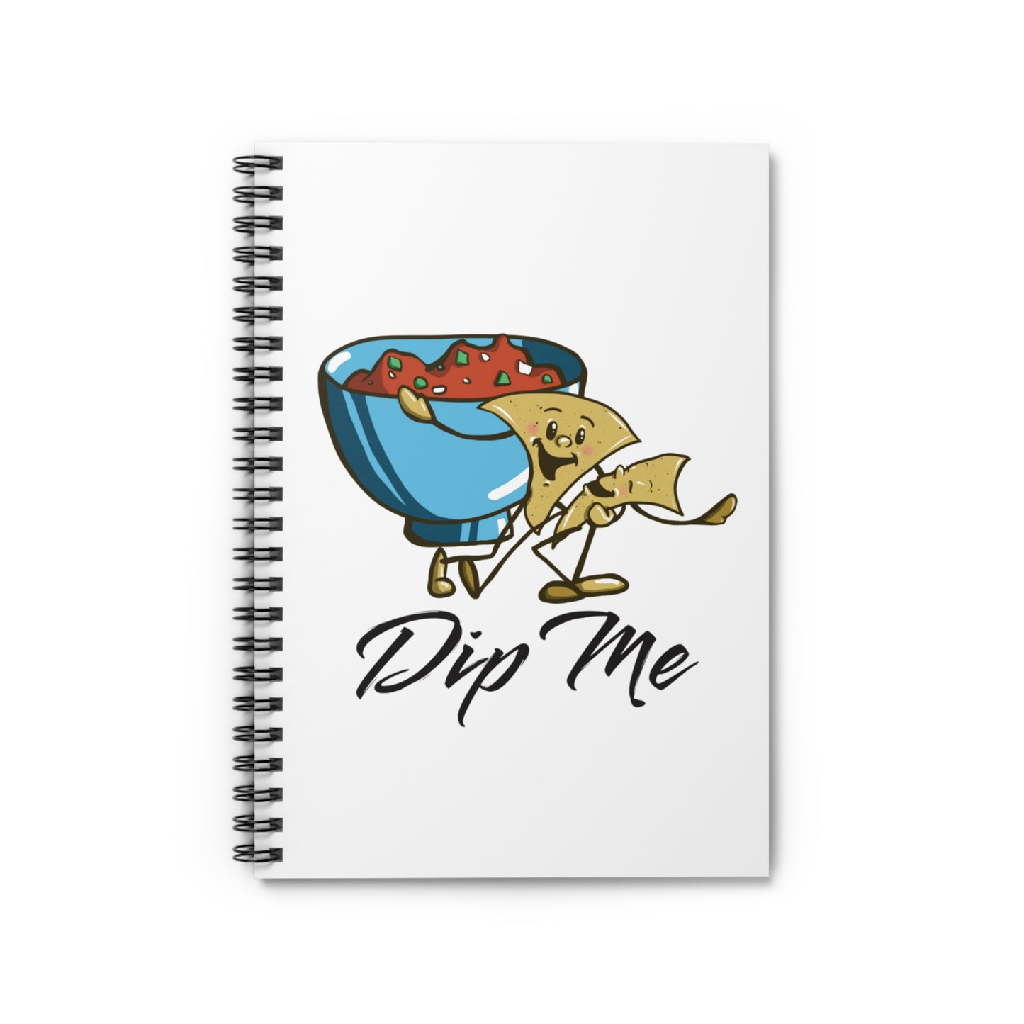 Dip Me Dancing Chips Spiral Journal