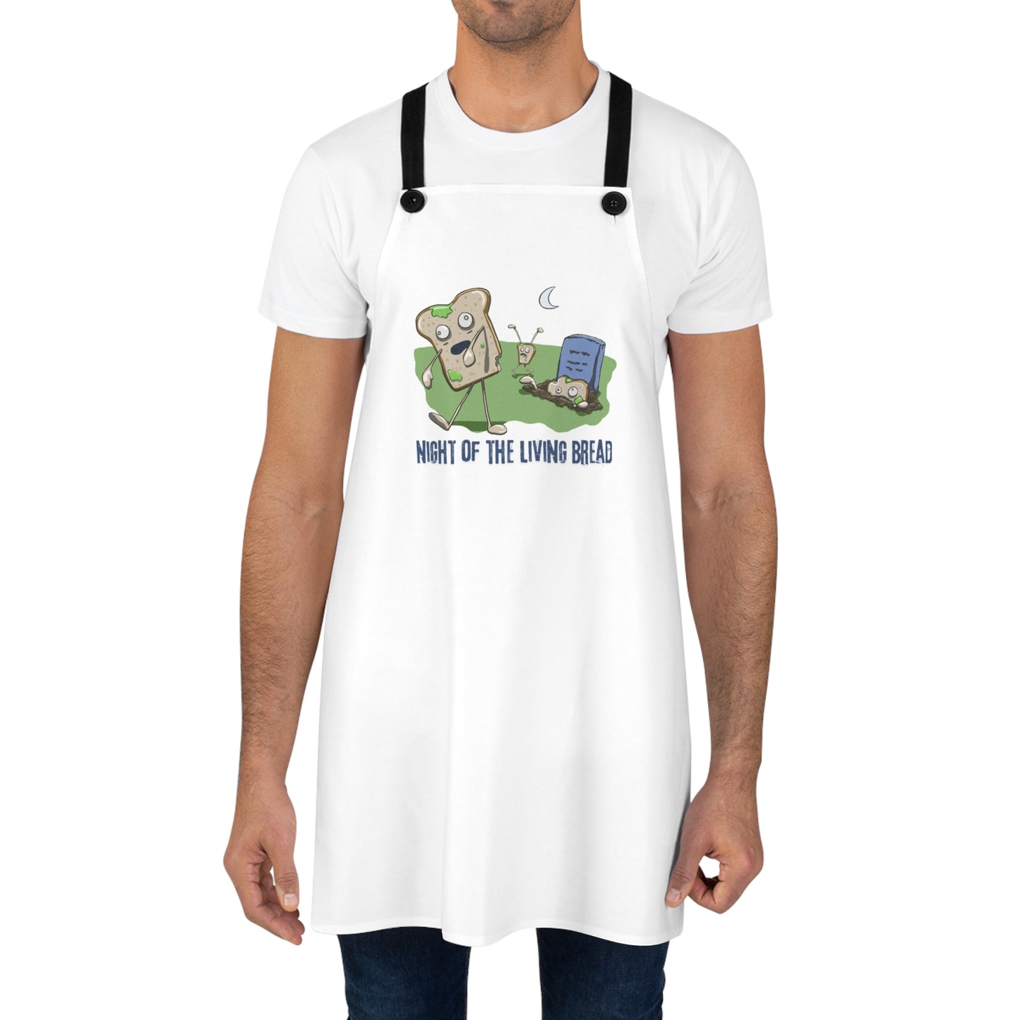 "Night of the Living Dead" Apron with Contrasting Straps